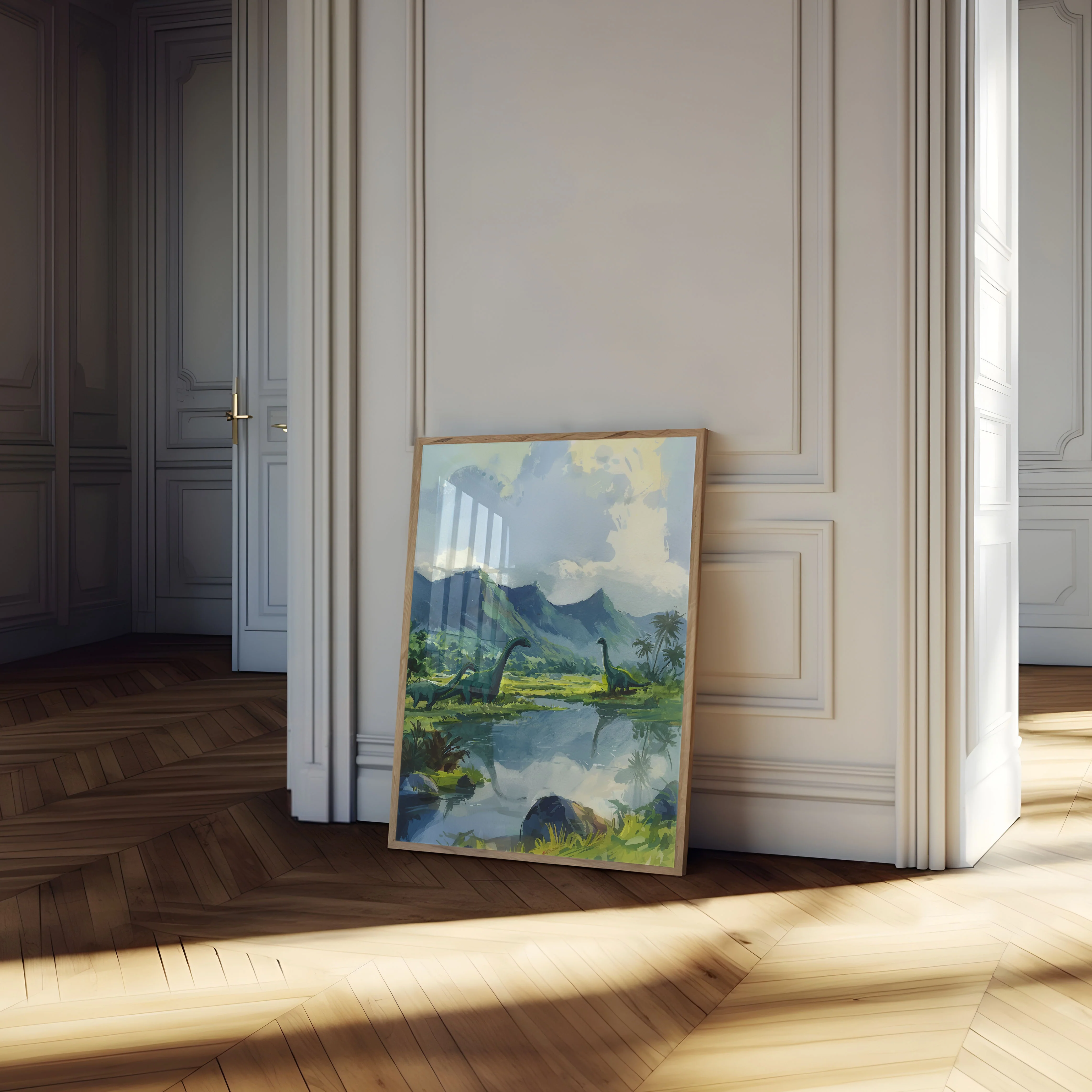 Ancient Dinosaur Valley Poster - Image 4