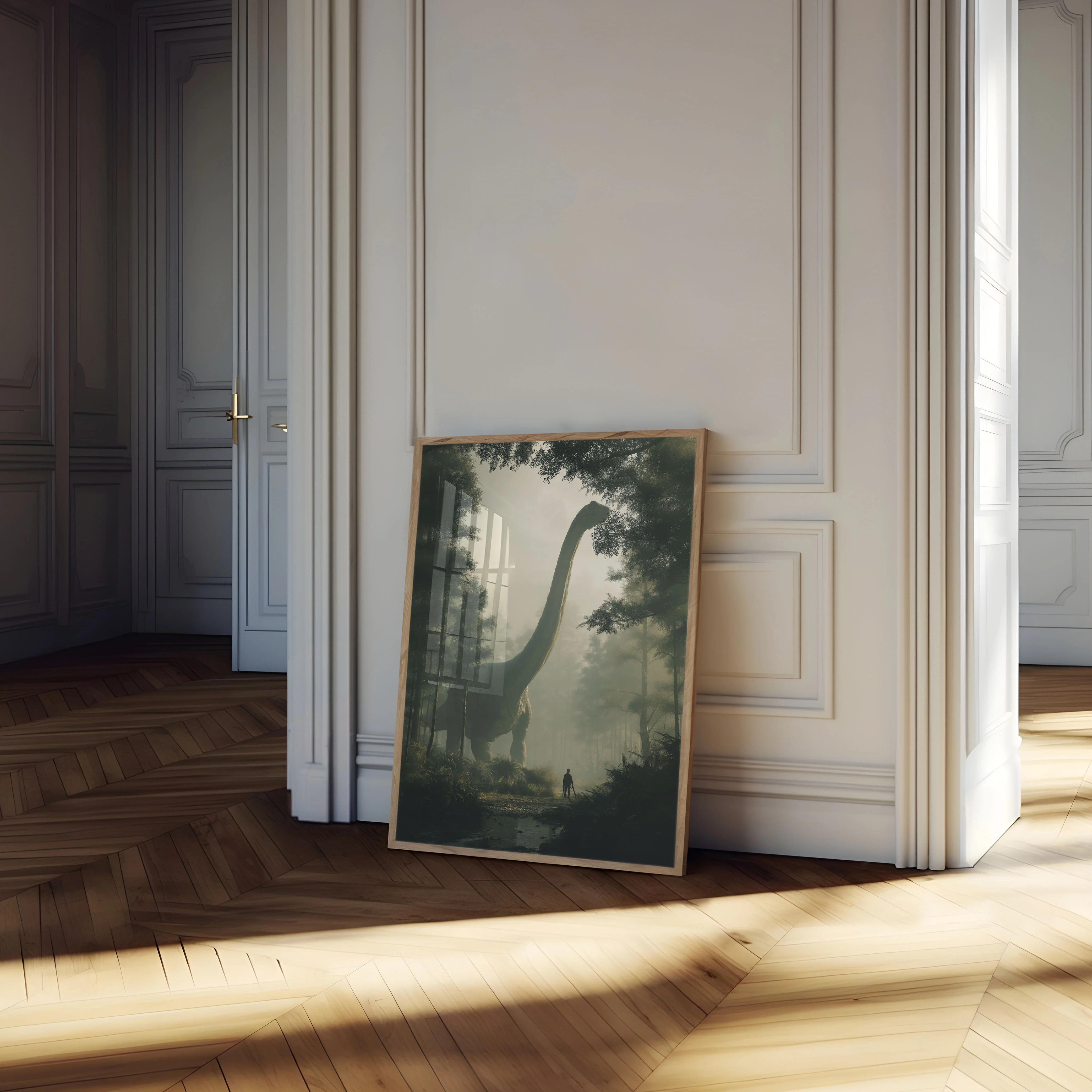 Ancient Forest Brontosaurus Poster - Image 4