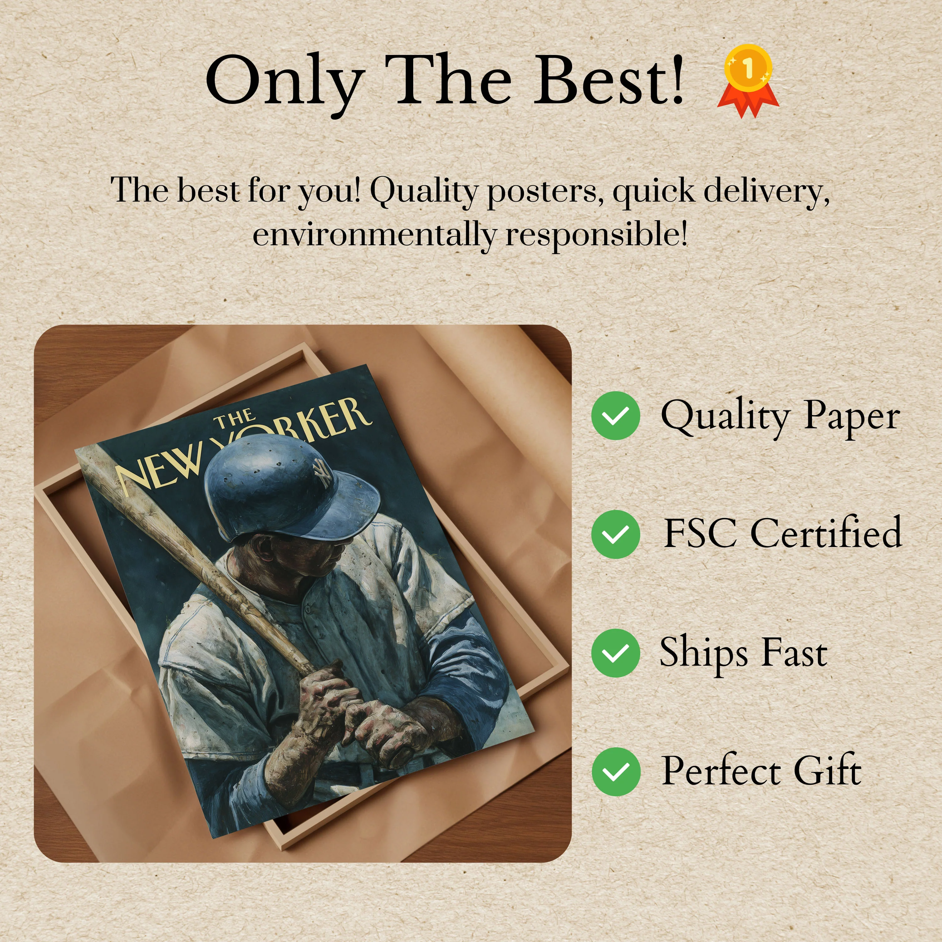 Baseball Legend New York Poster - Image 3