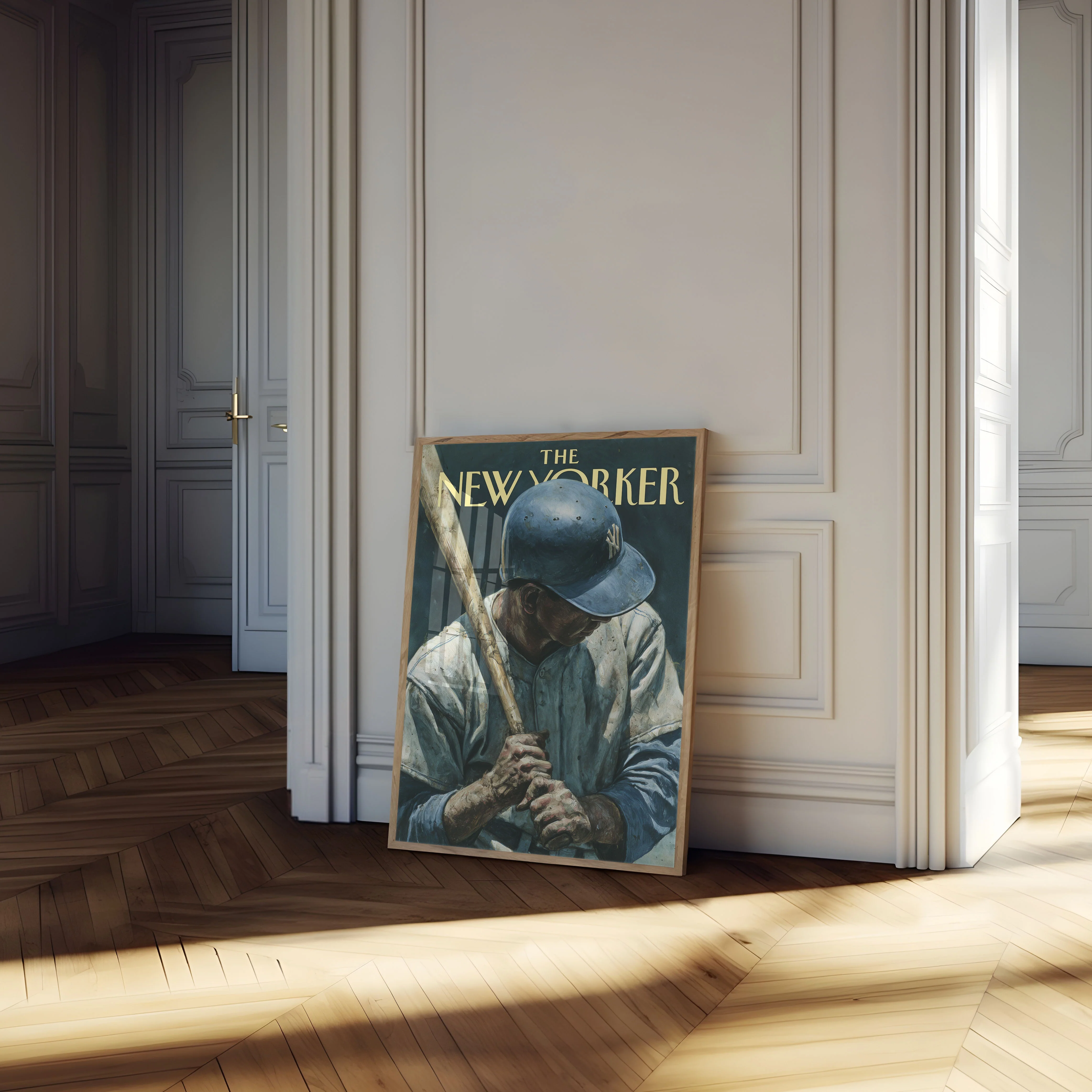 Baseball Legend New York Poster - Image 4