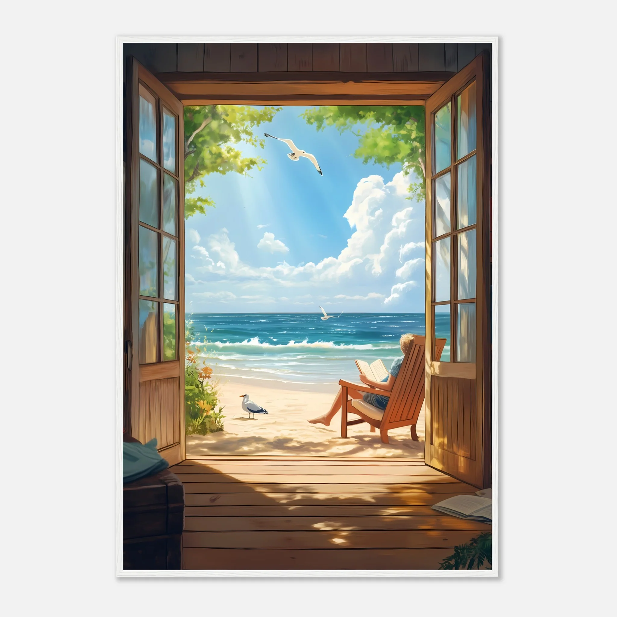 Coastal Escape – Poster - Image 17