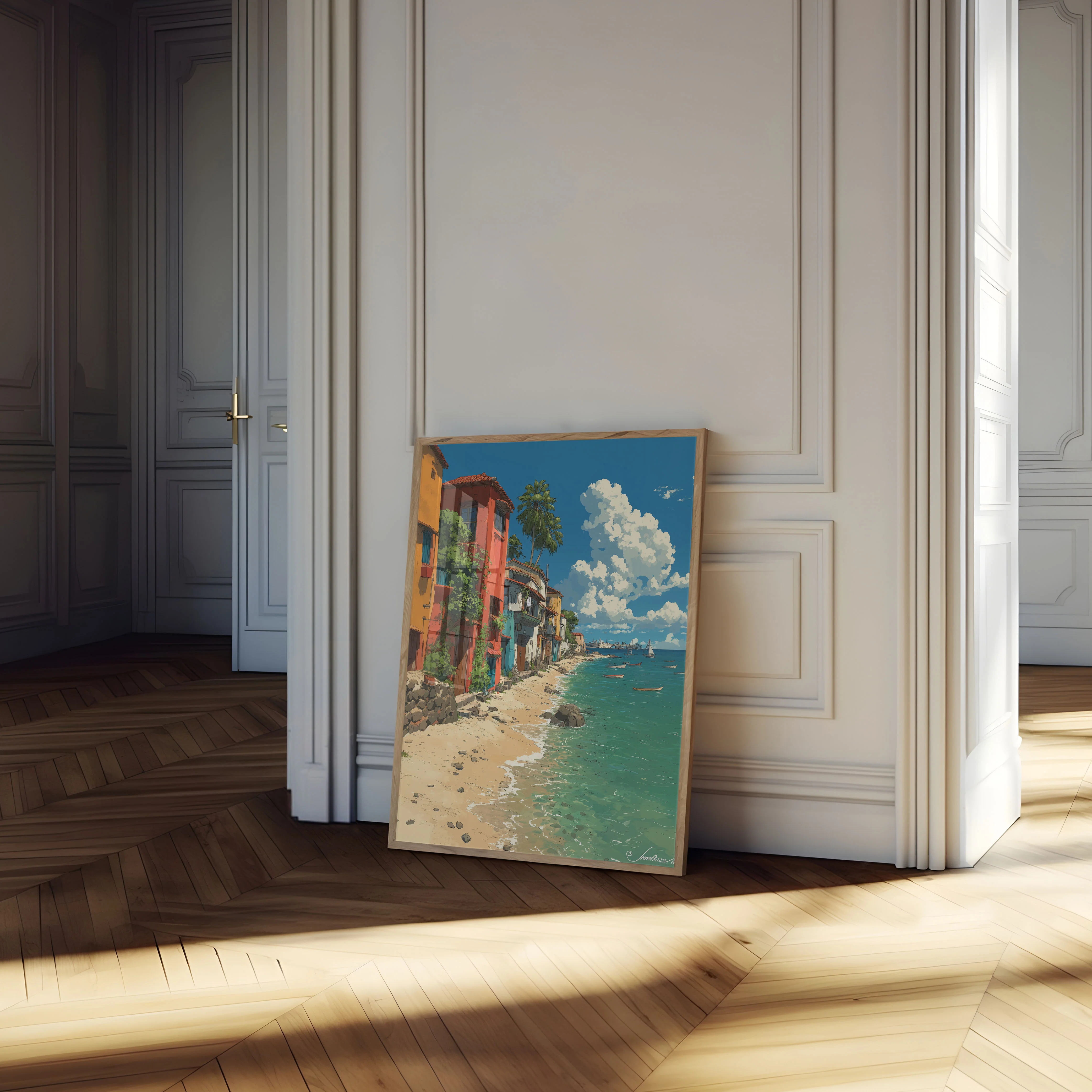 Coastal Mediterranean Dream Poster - Image 4