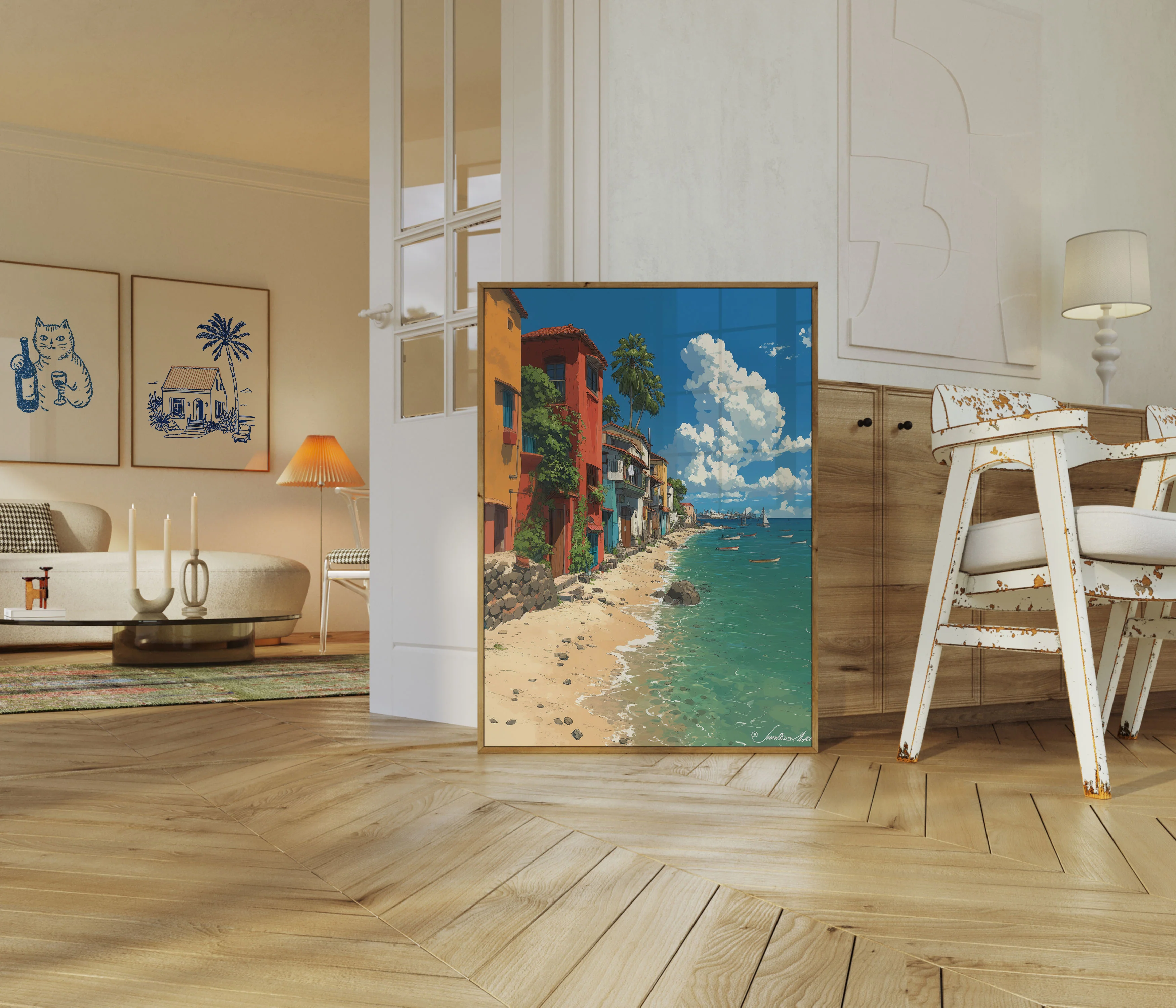 Coastal Mediterranean Dream Poster - Image 5
