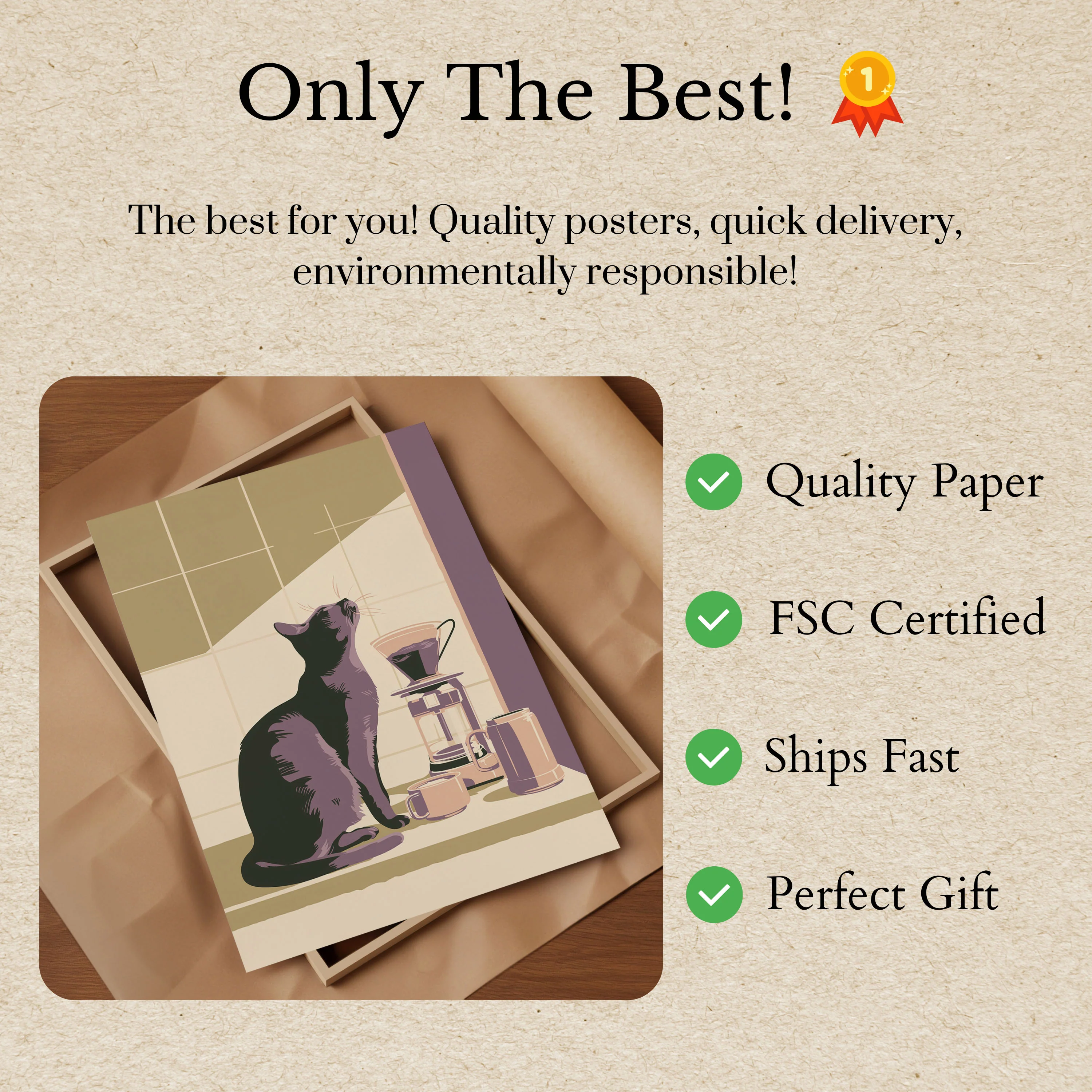 Coffee Companion Morning Ritual Poster - Image 3