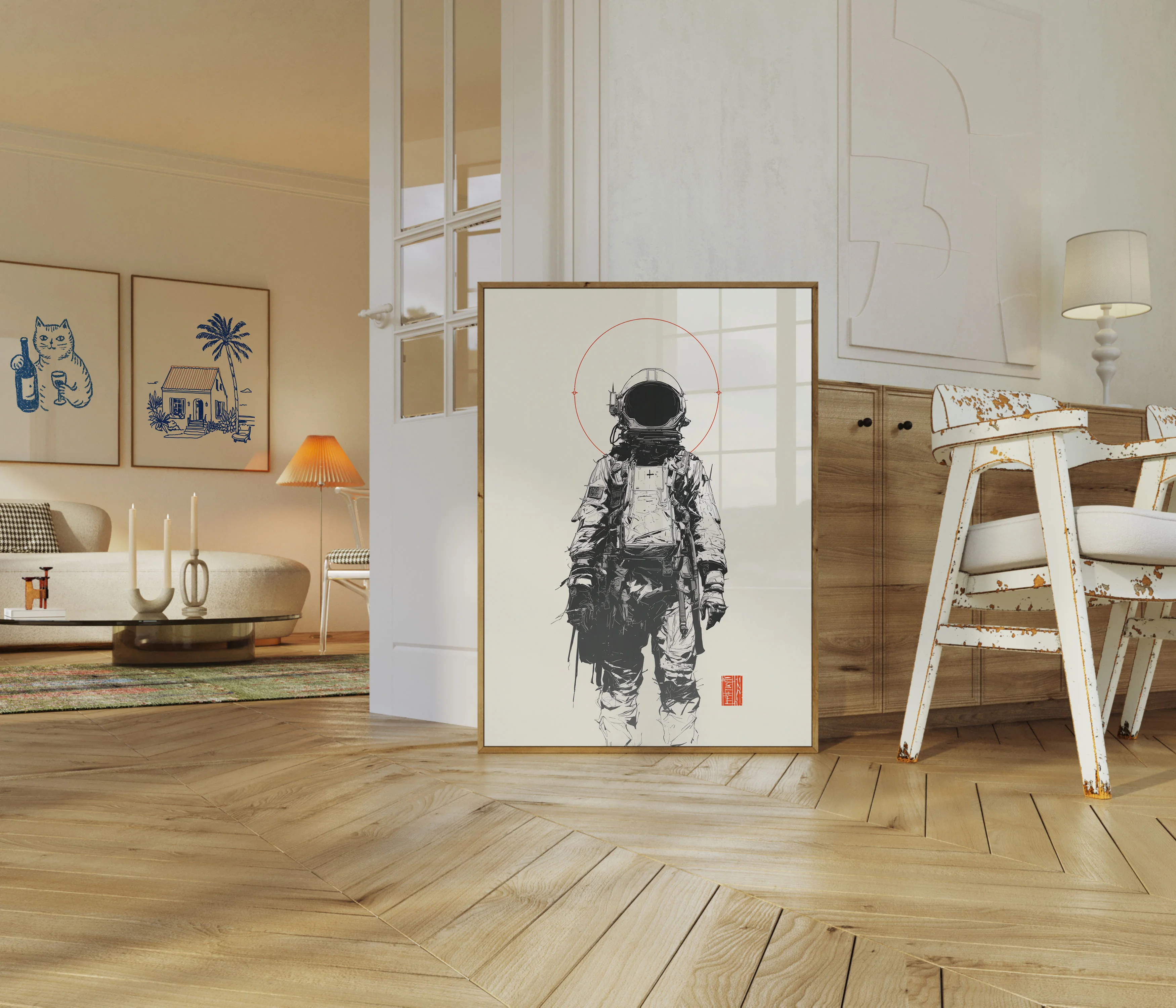 Cosmic Solitude Space Poster - Image 5