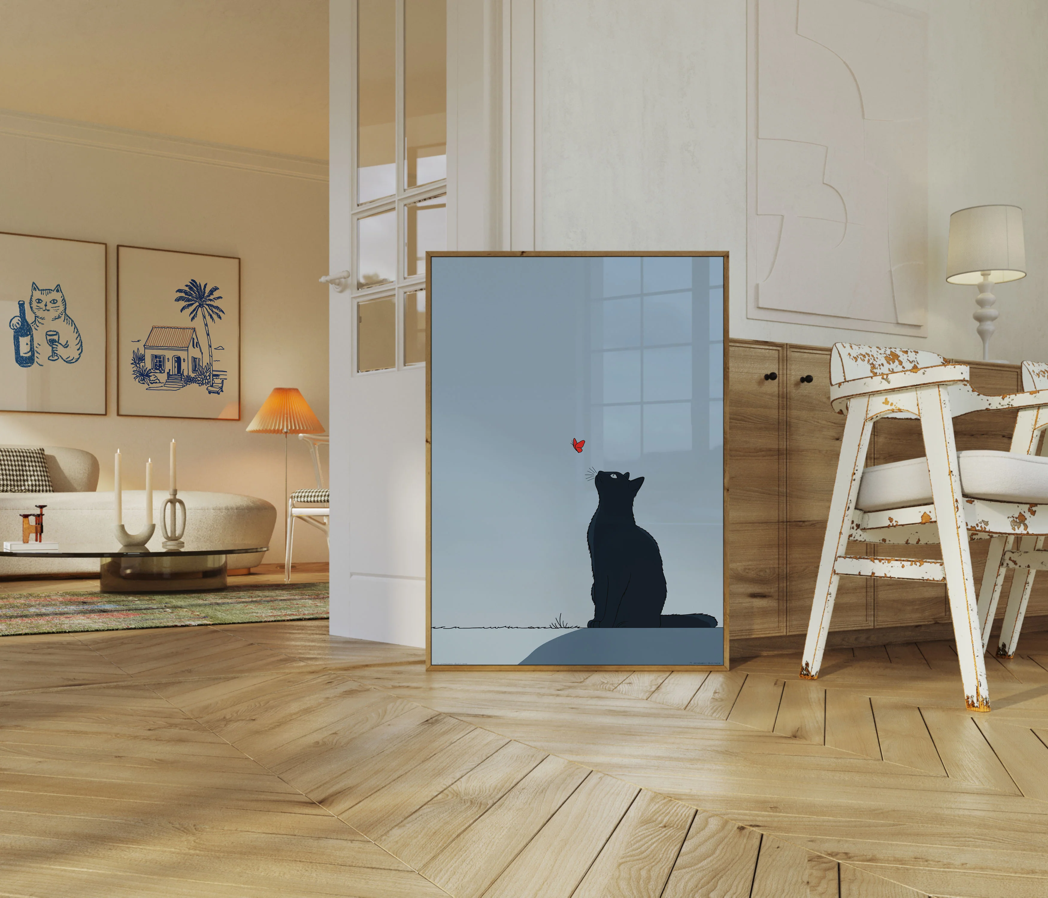 Curiosity Meets Serenity Poster - Image 5