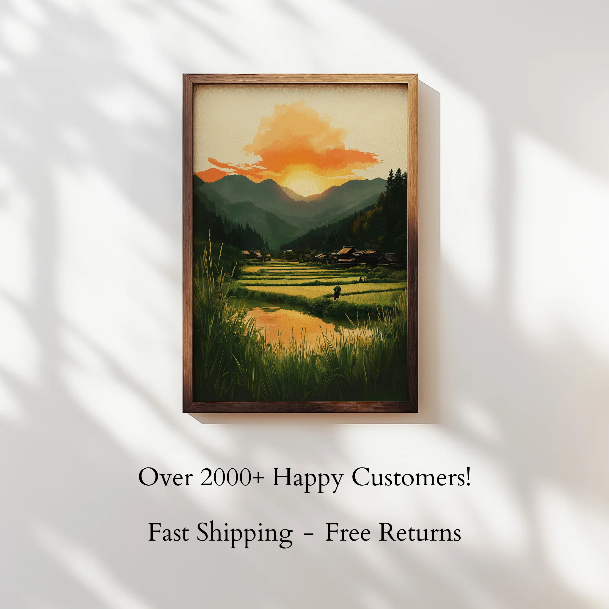 Dusk in Rural Japan – Poster - Image 5