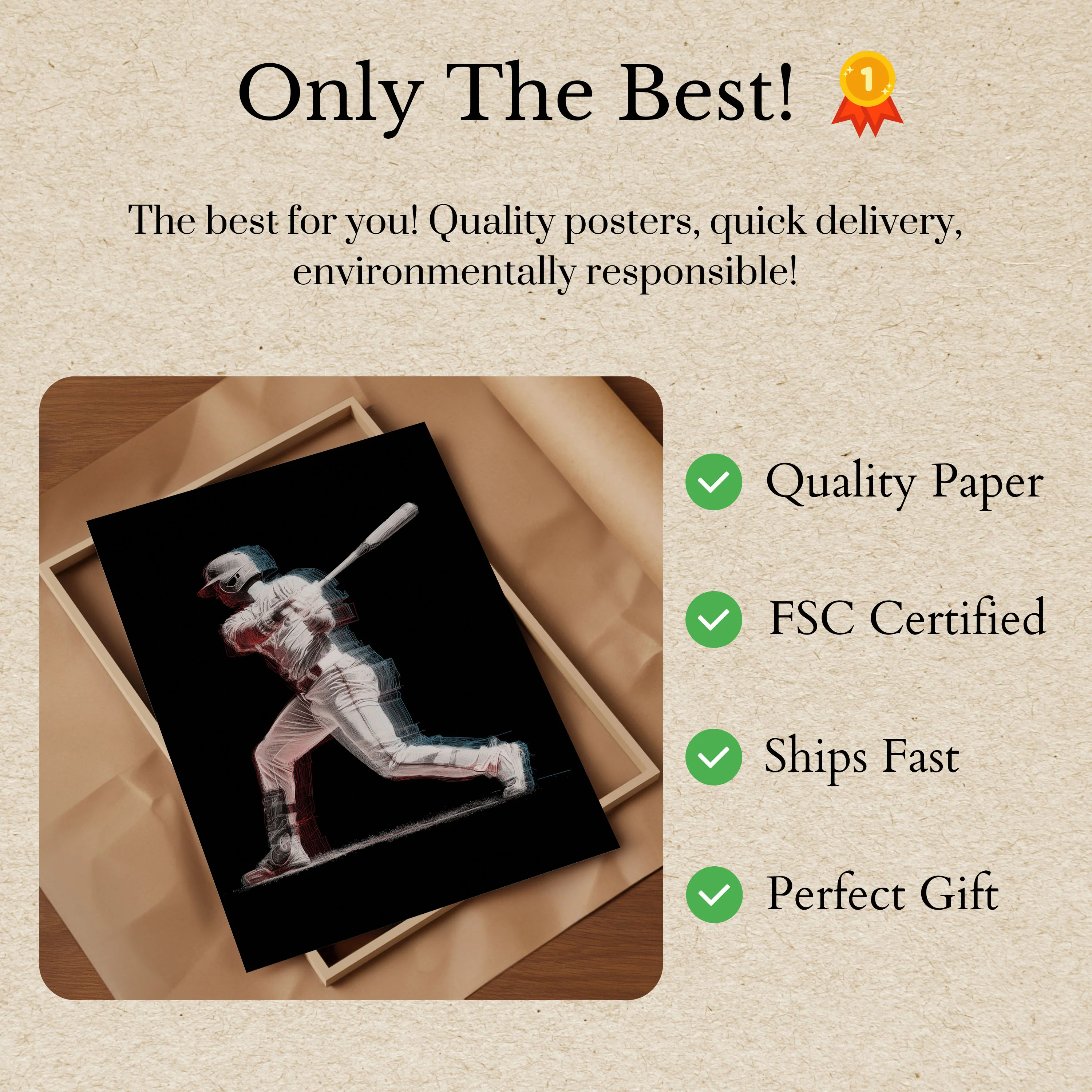 Dynamic Baseball Swing Poster - Image 3