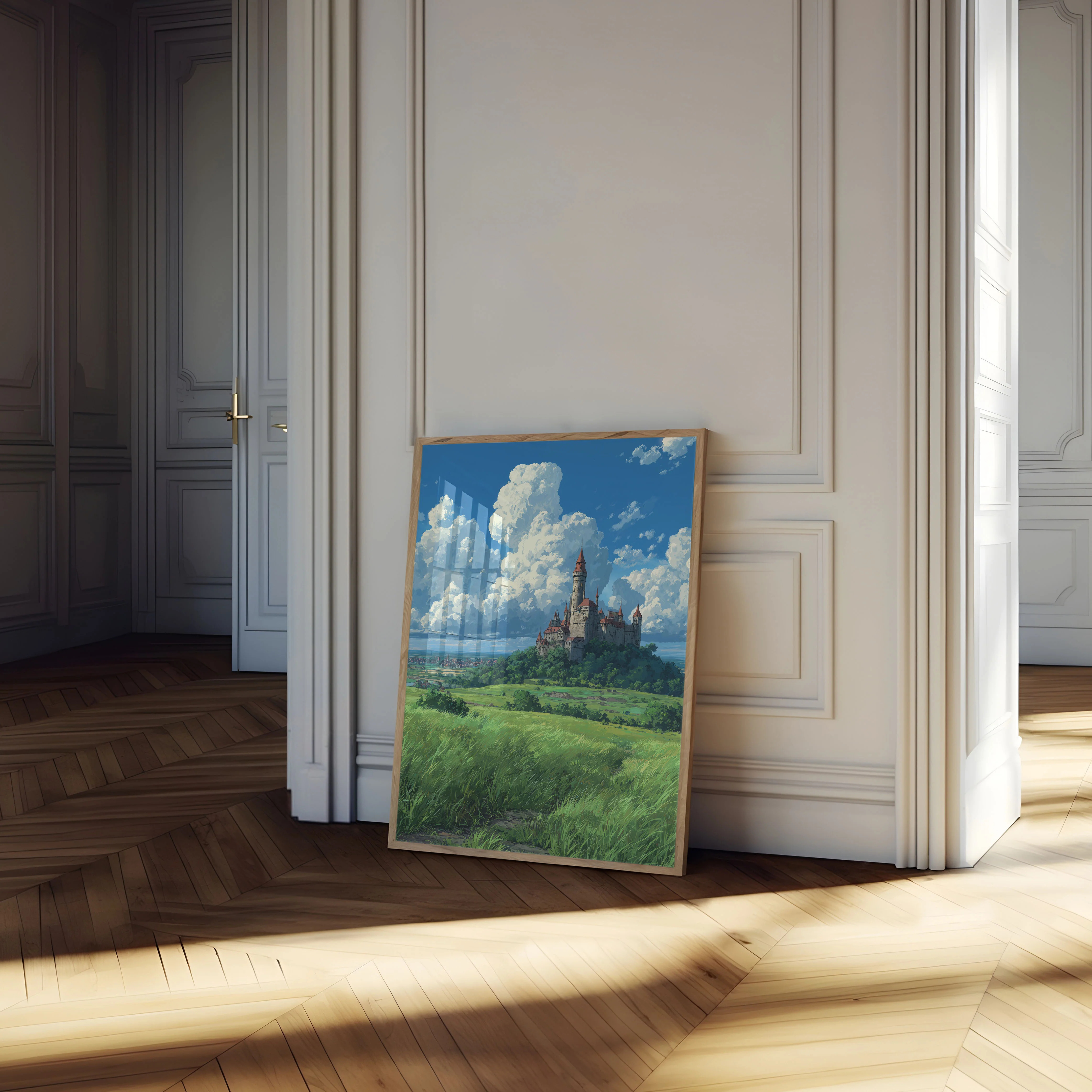 Enchanted Hilltop Castle Poster - Image 4