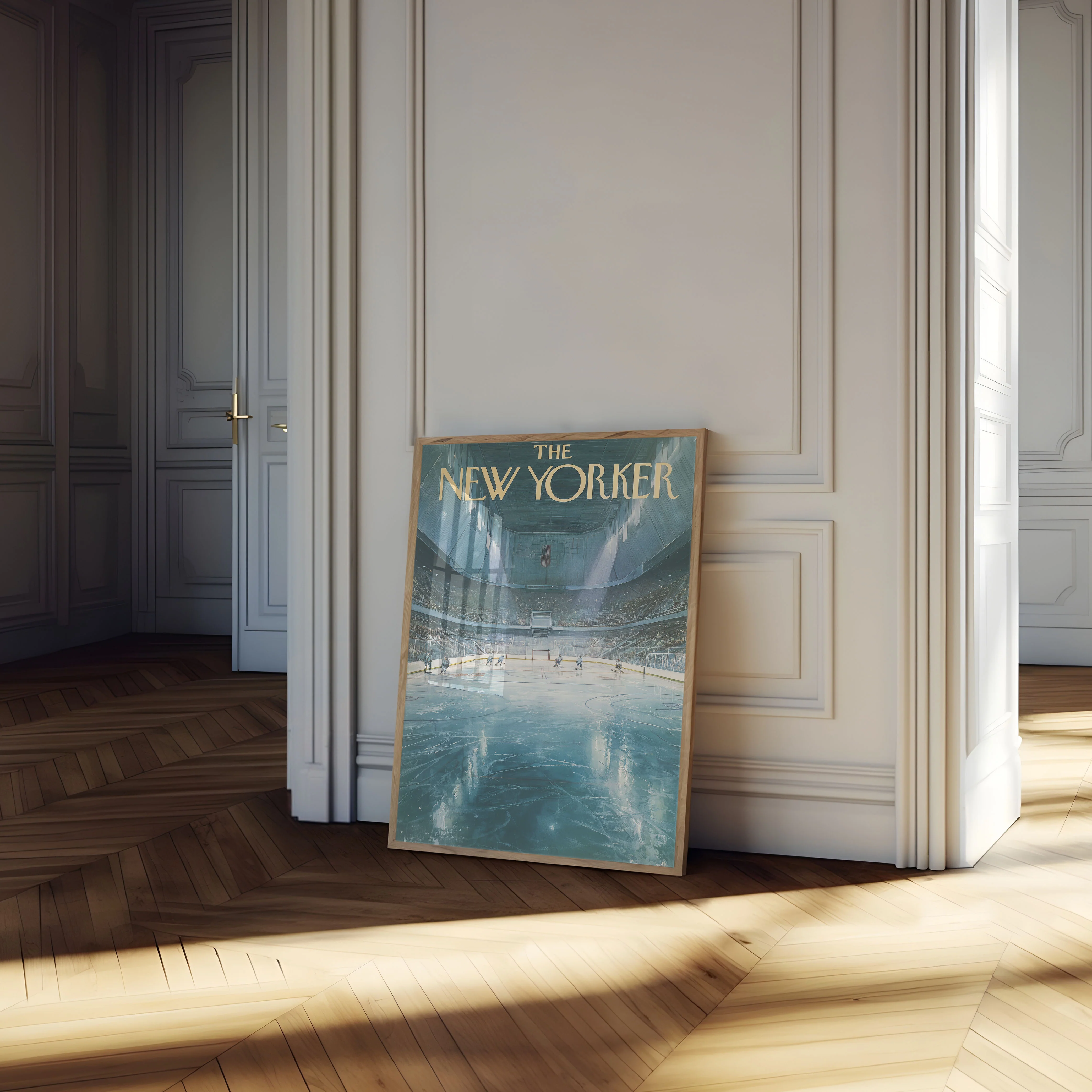 Frozen Arena: New Yorker Hockey Poster - Image 4