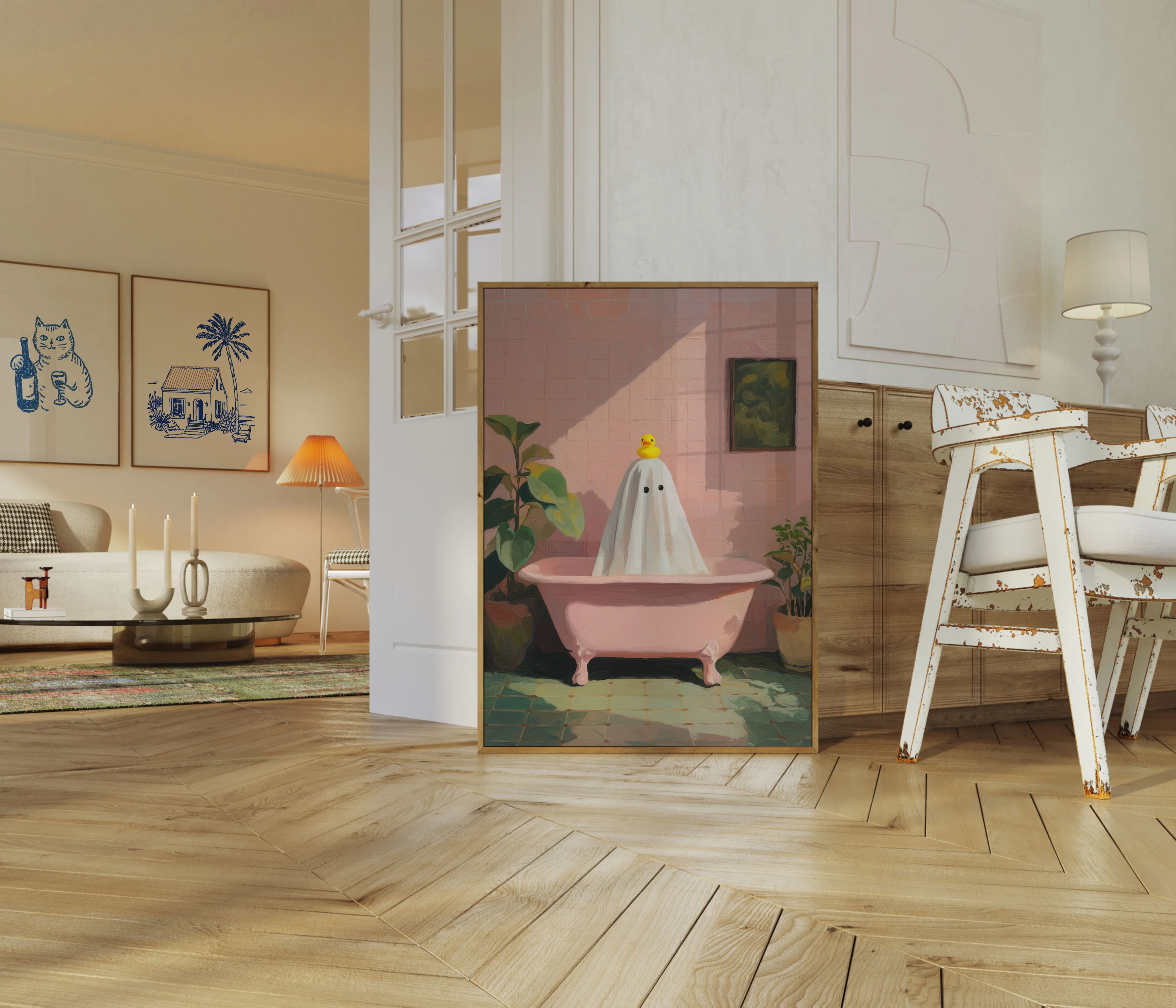 Ghost in the Bathtub Poster - Image 5