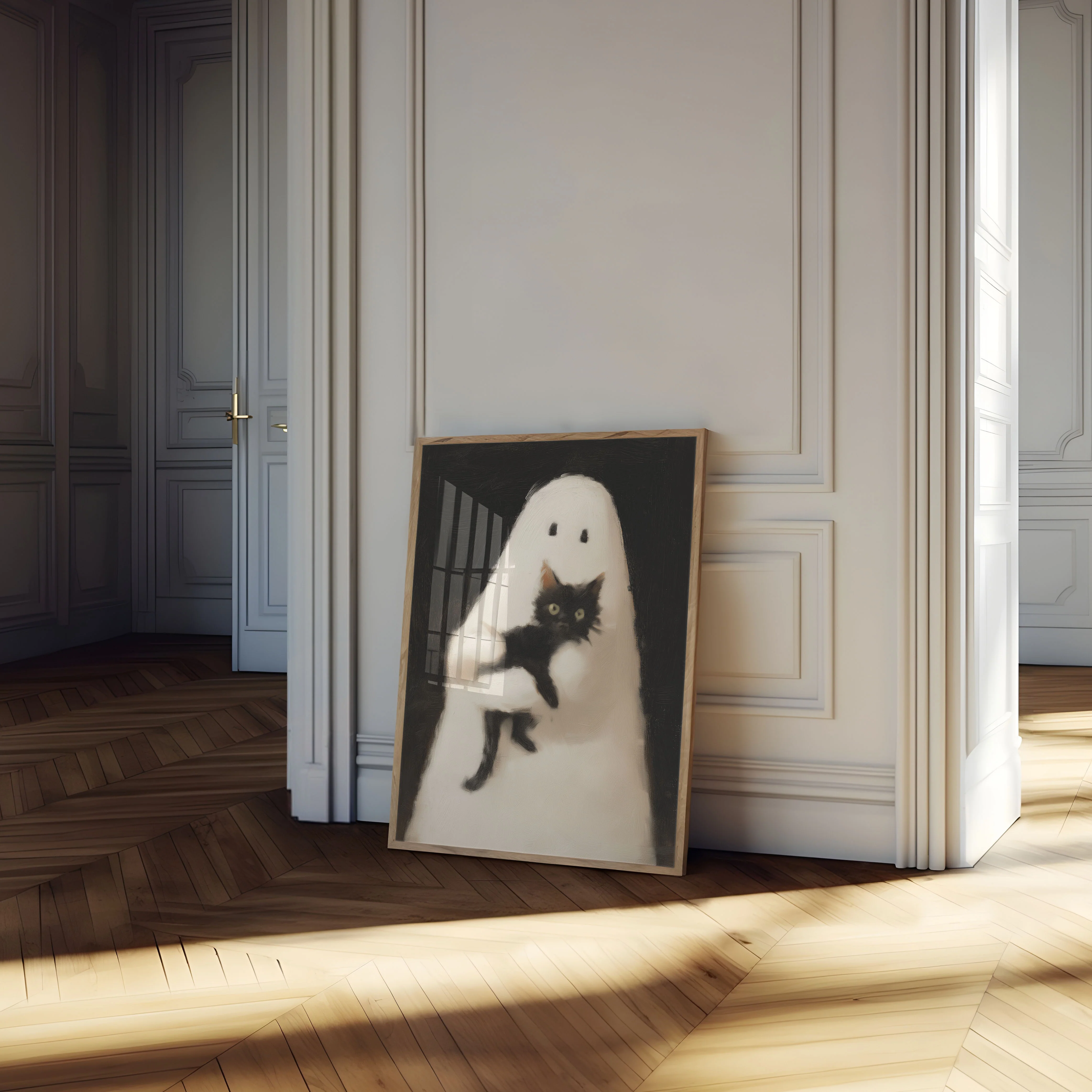 Ghostly Guardian Halloween Poster - Image 3