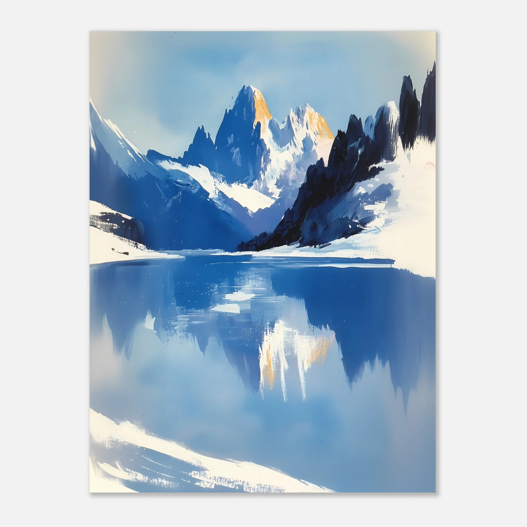 Golden Peaks and Icy Reflections - Image 10