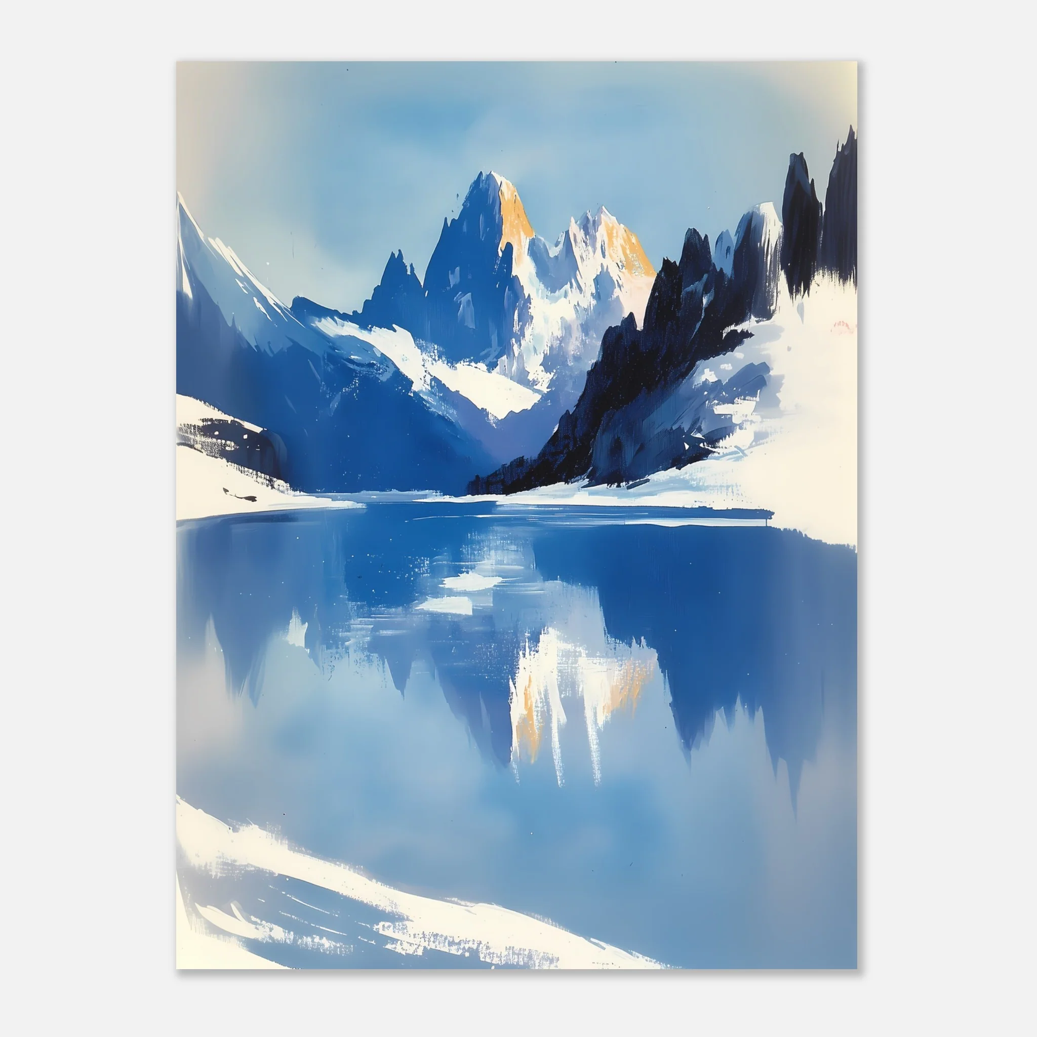 Golden Peaks and Icy Reflections - Image 12