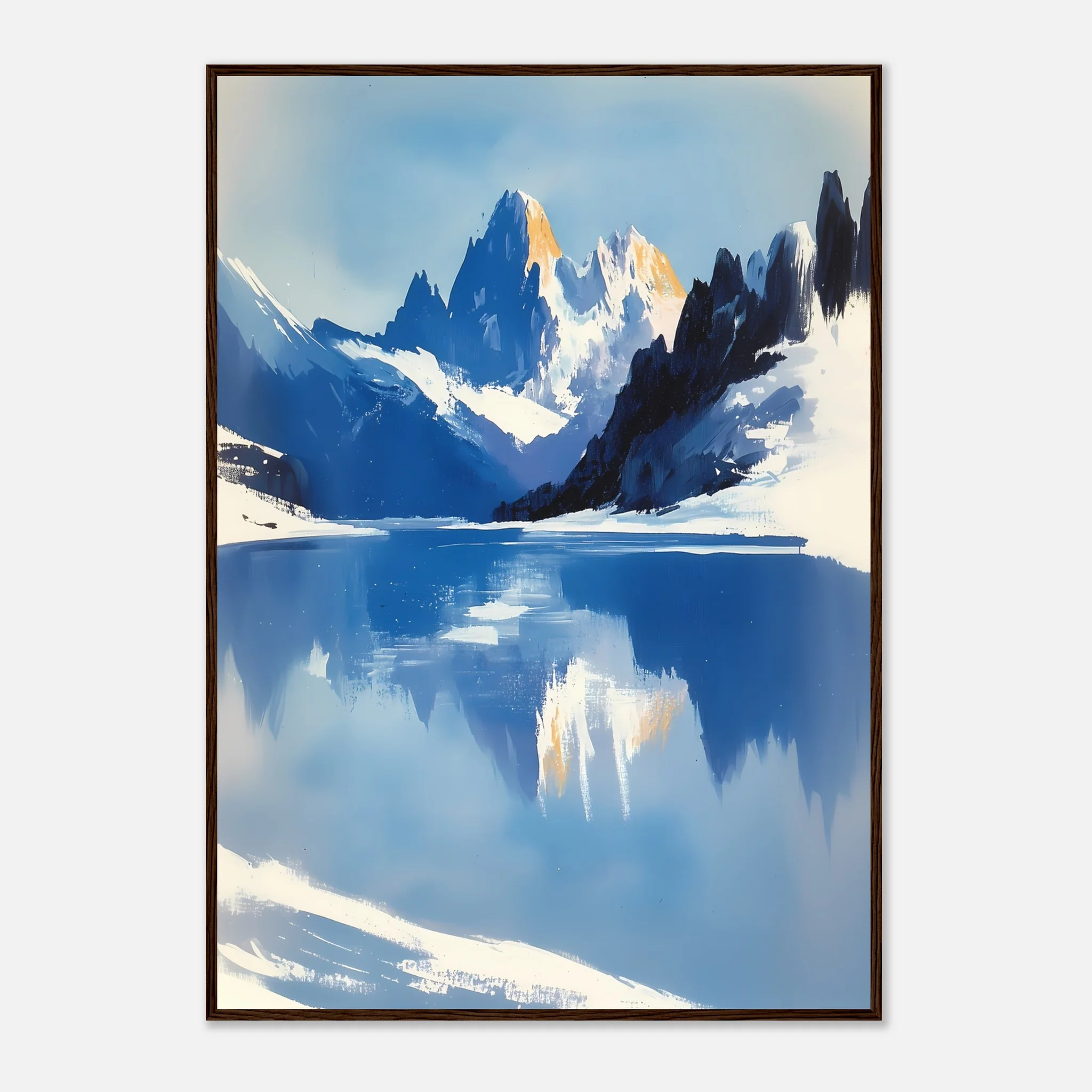 Golden Peaks and Icy Reflections - Image 13