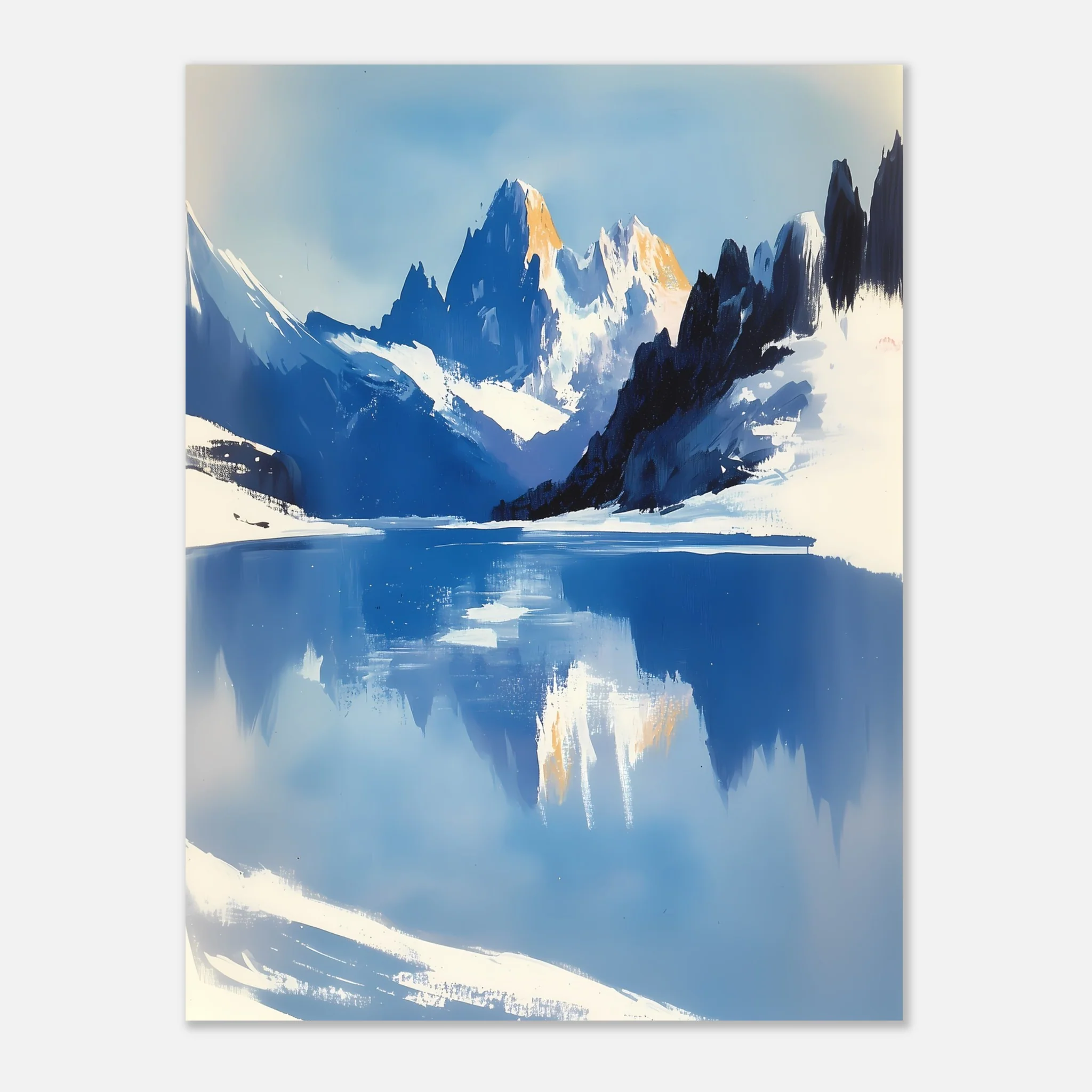 Golden Peaks and Icy Reflections - Image 20