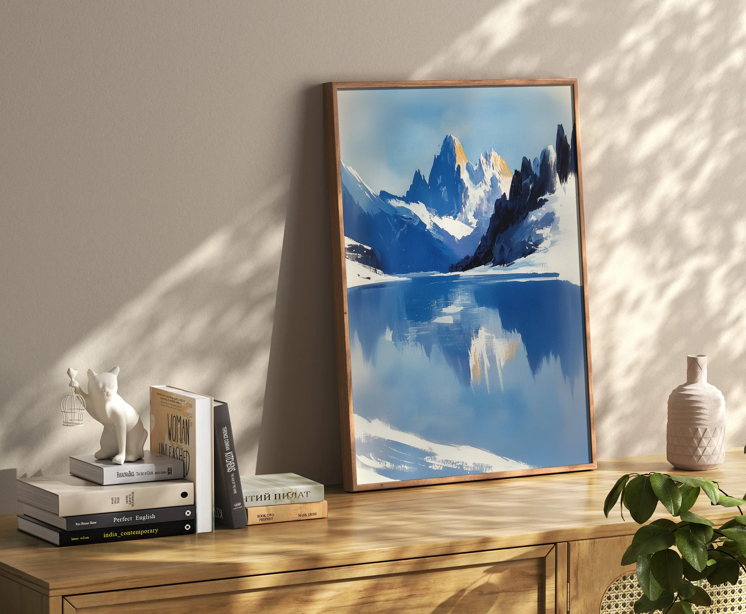 Golden Peaks and Icy Reflections - Image 5