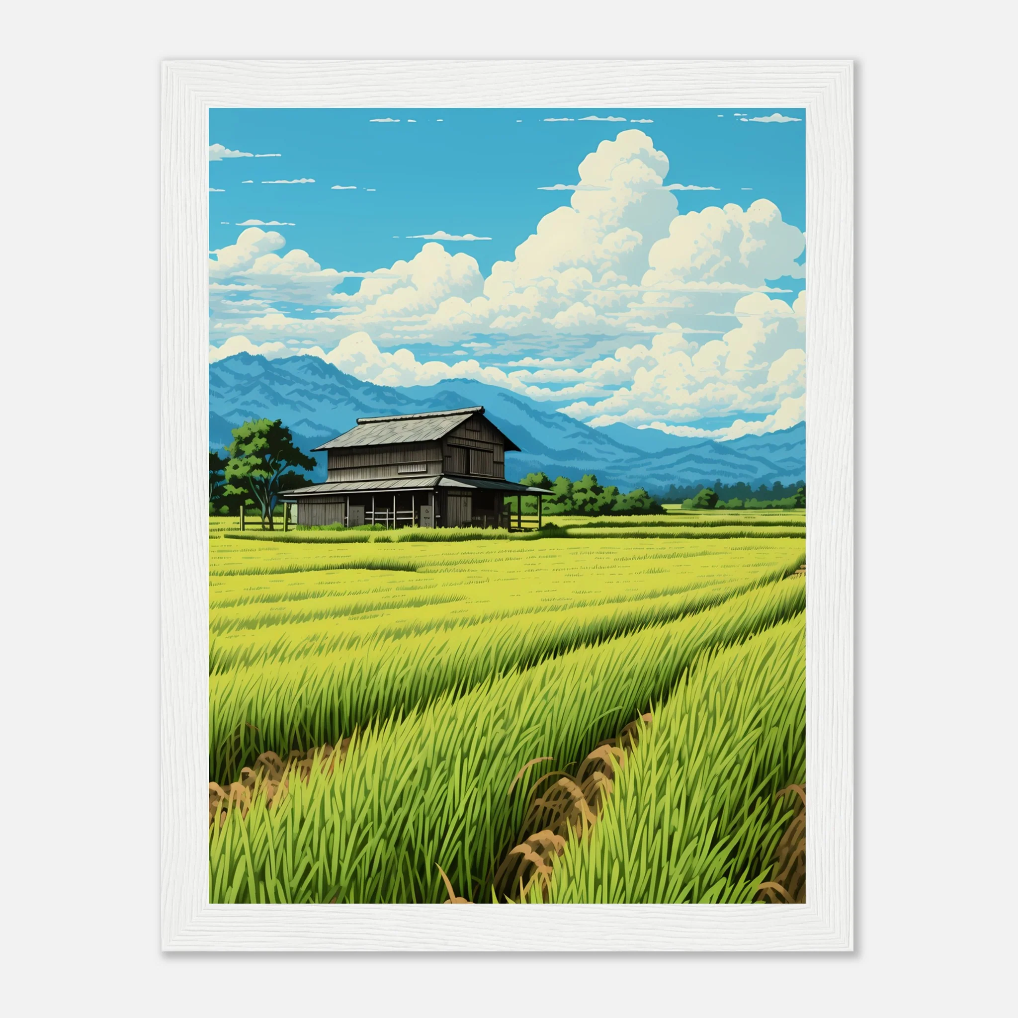 House In Ricefield - Poster - Image 21