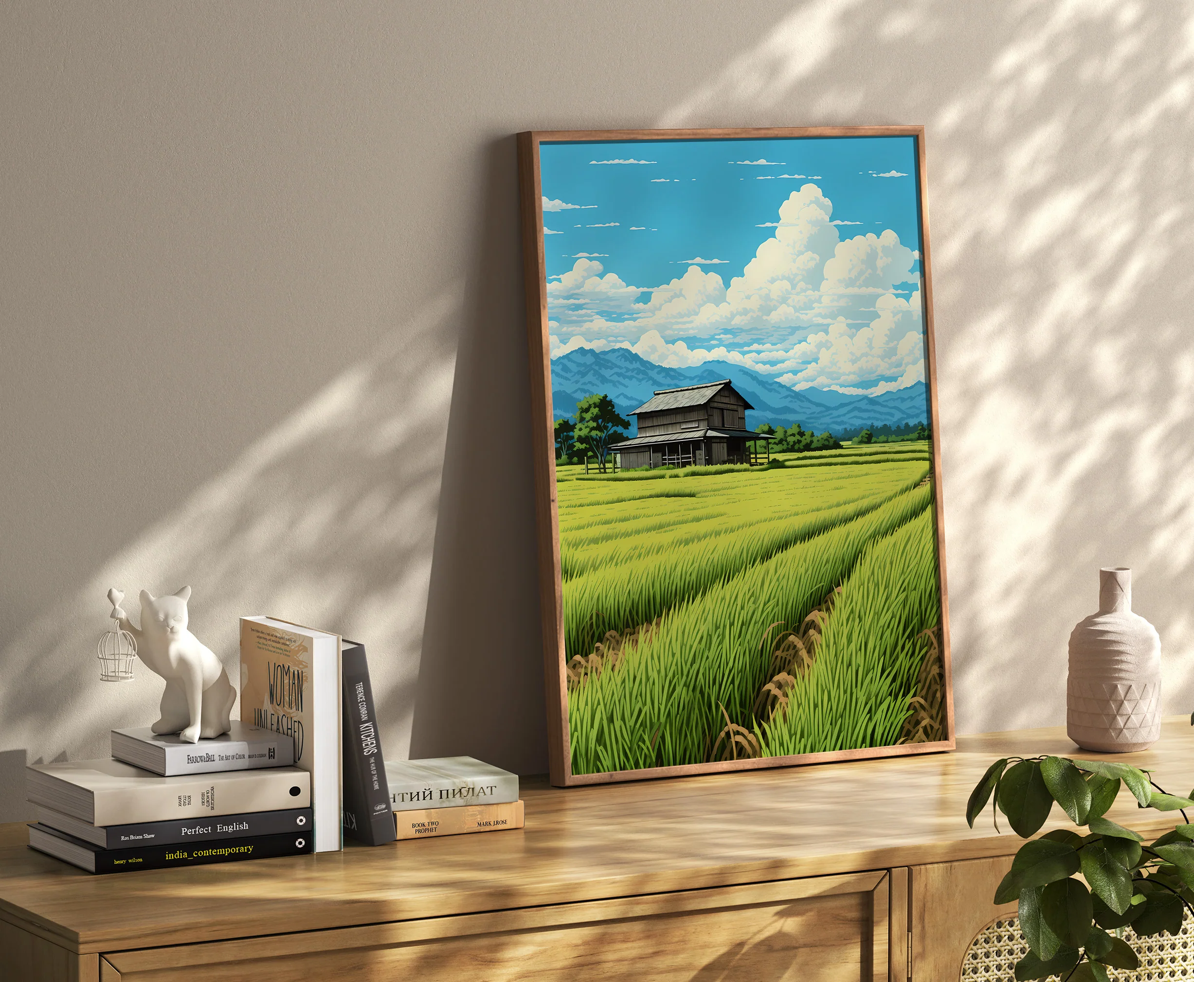 House In Ricefield - Poster - Image 4
