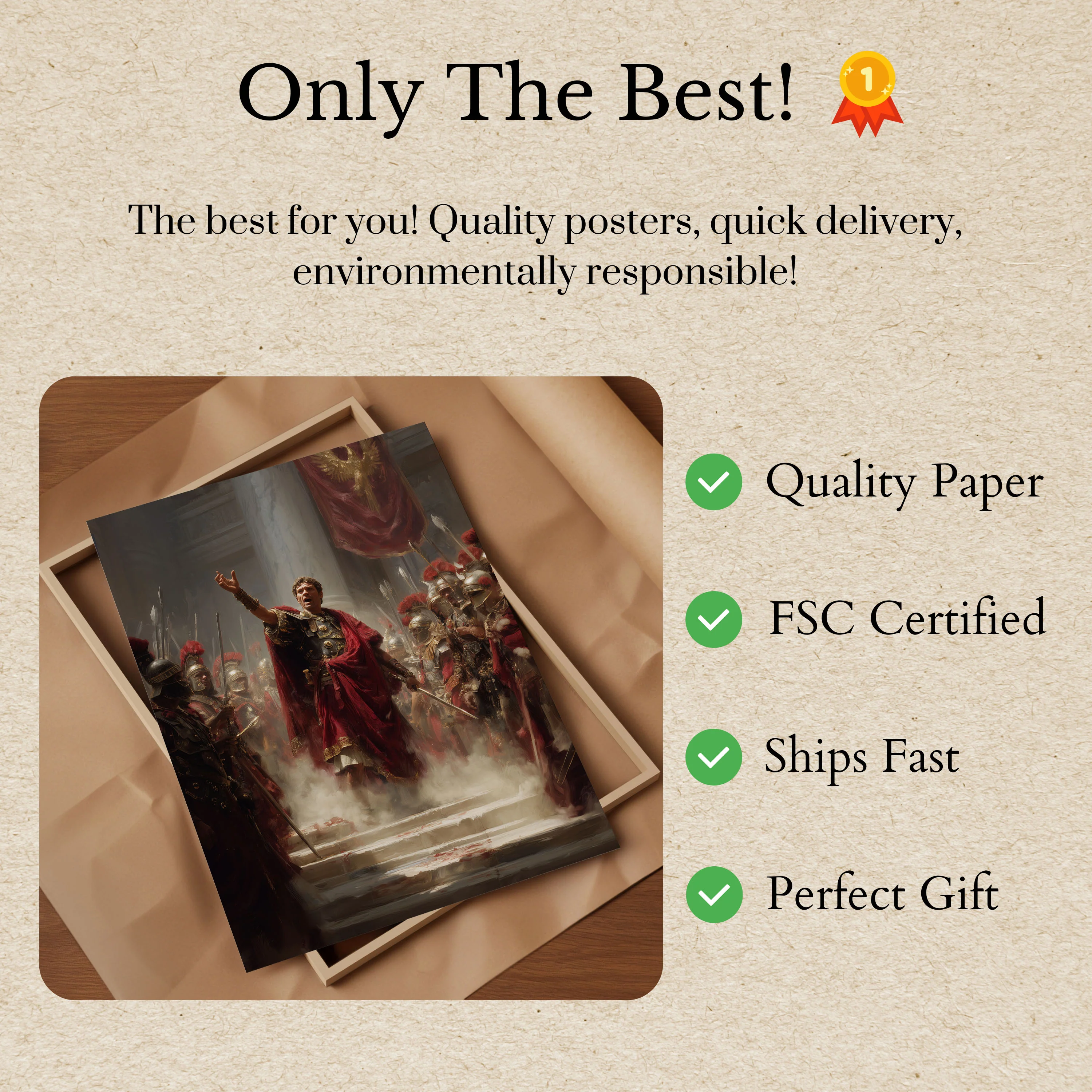 Imperial Roman Glory Poster - Image 3