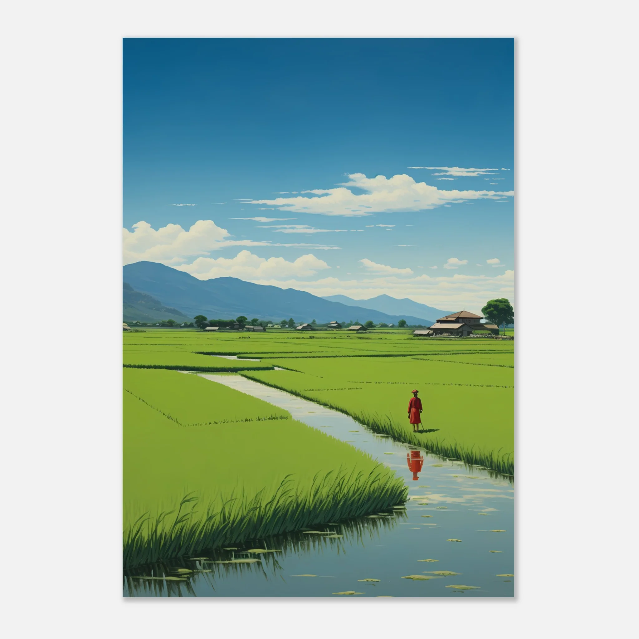 Japanese Rice Field - Poster - Image 10