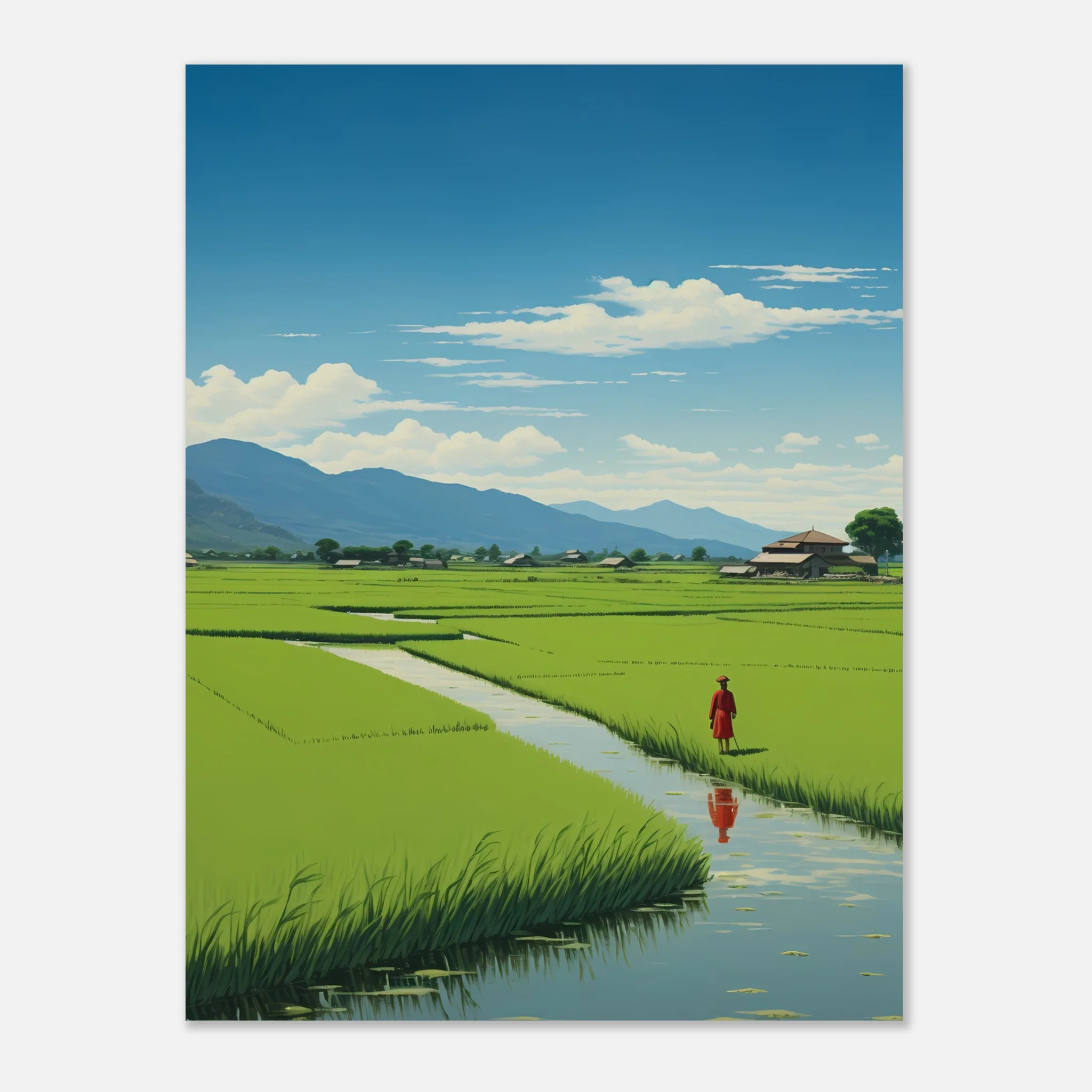 Japanese Rice Field - Poster - Image 11