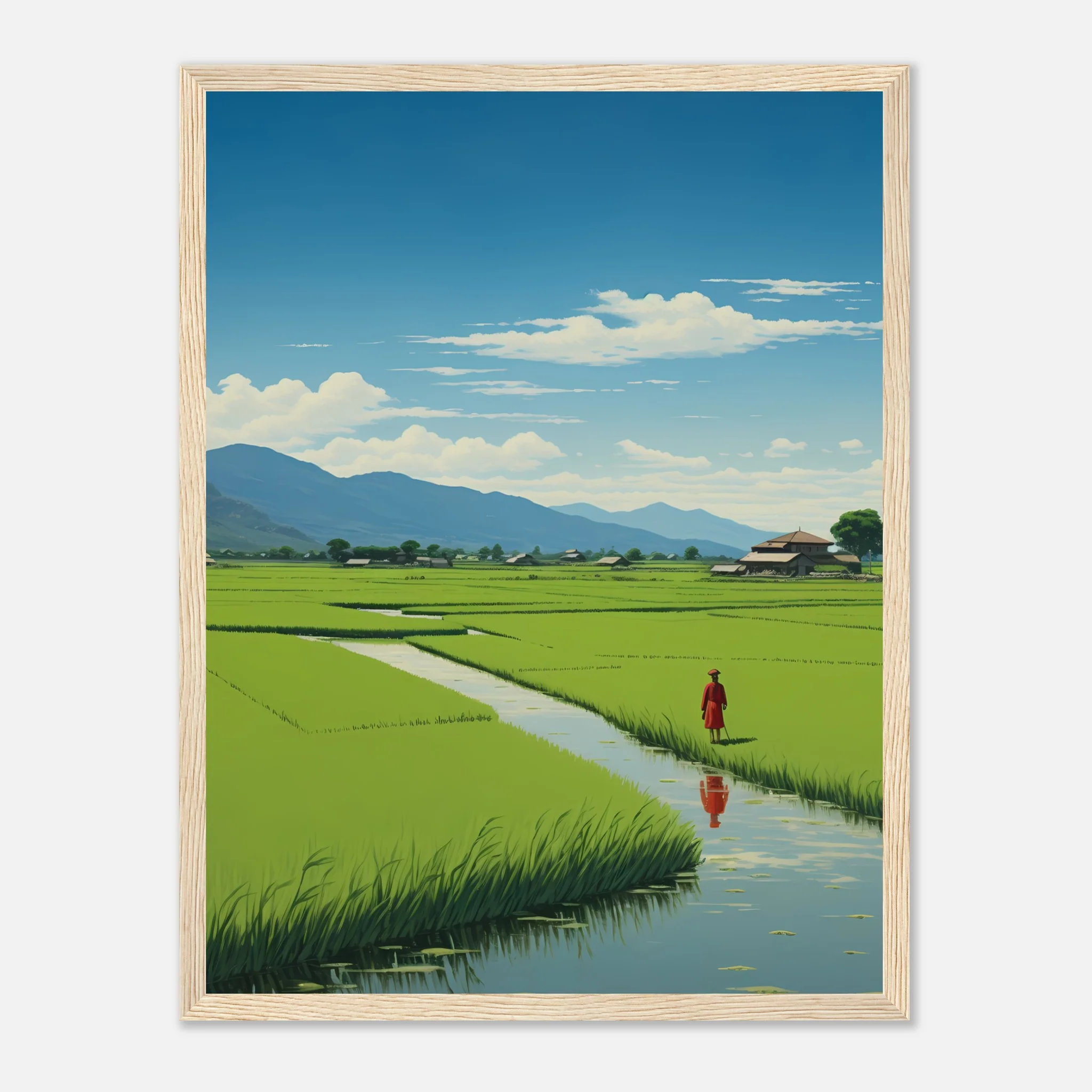 Japanese Rice Field - Poster - Image 16