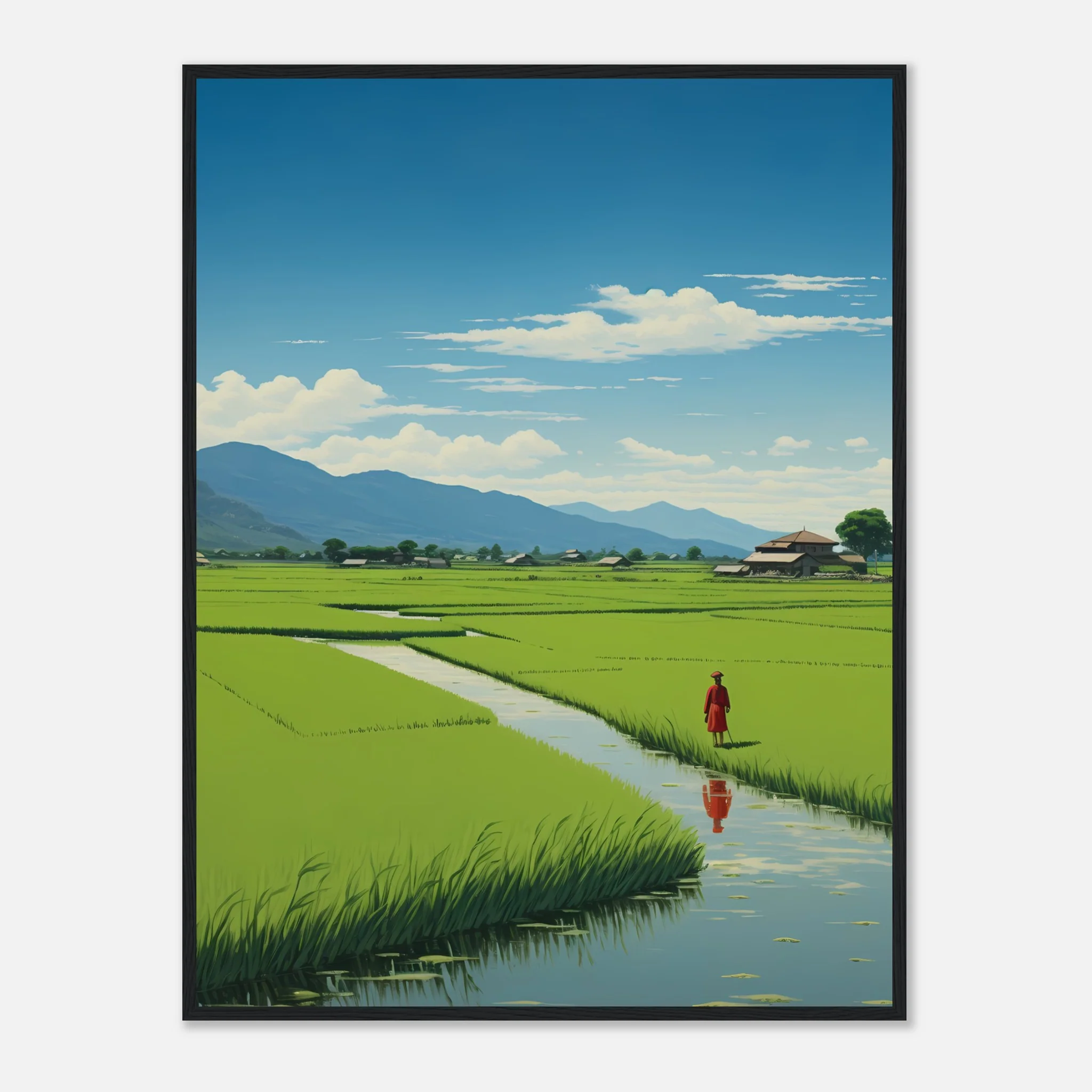 Japanese Rice Field - Poster - Image 17