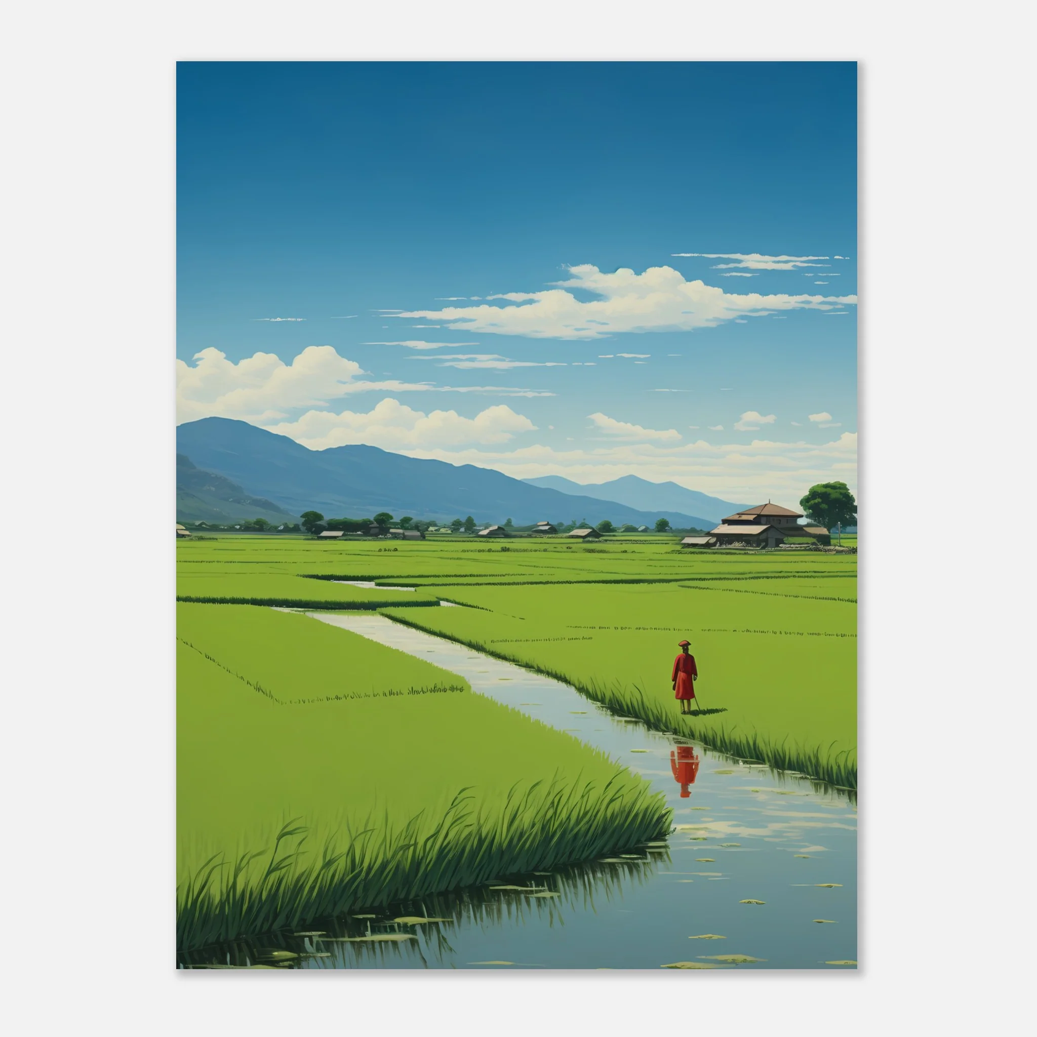 Japanese Rice Field - Poster - Image 9