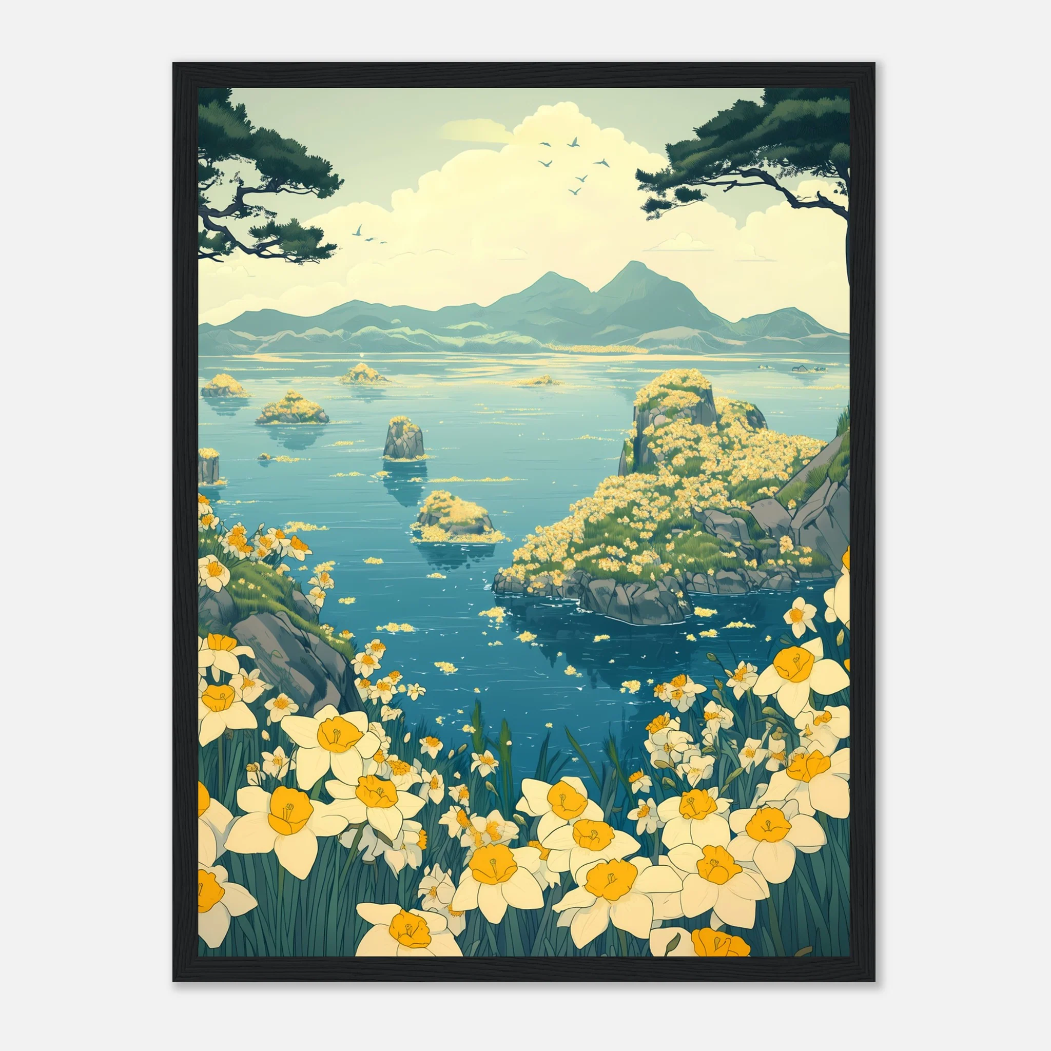 Japanese Spring Blossoms – Poster - Image 11