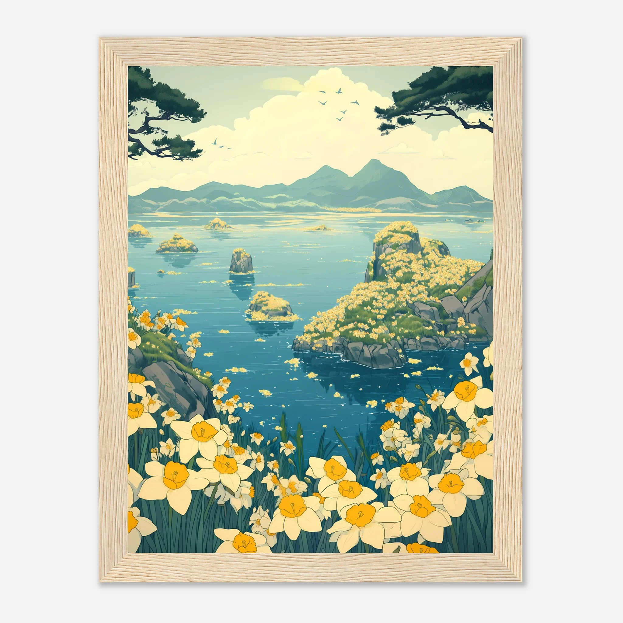Japanese Spring Blossoms – Poster - Image 14
