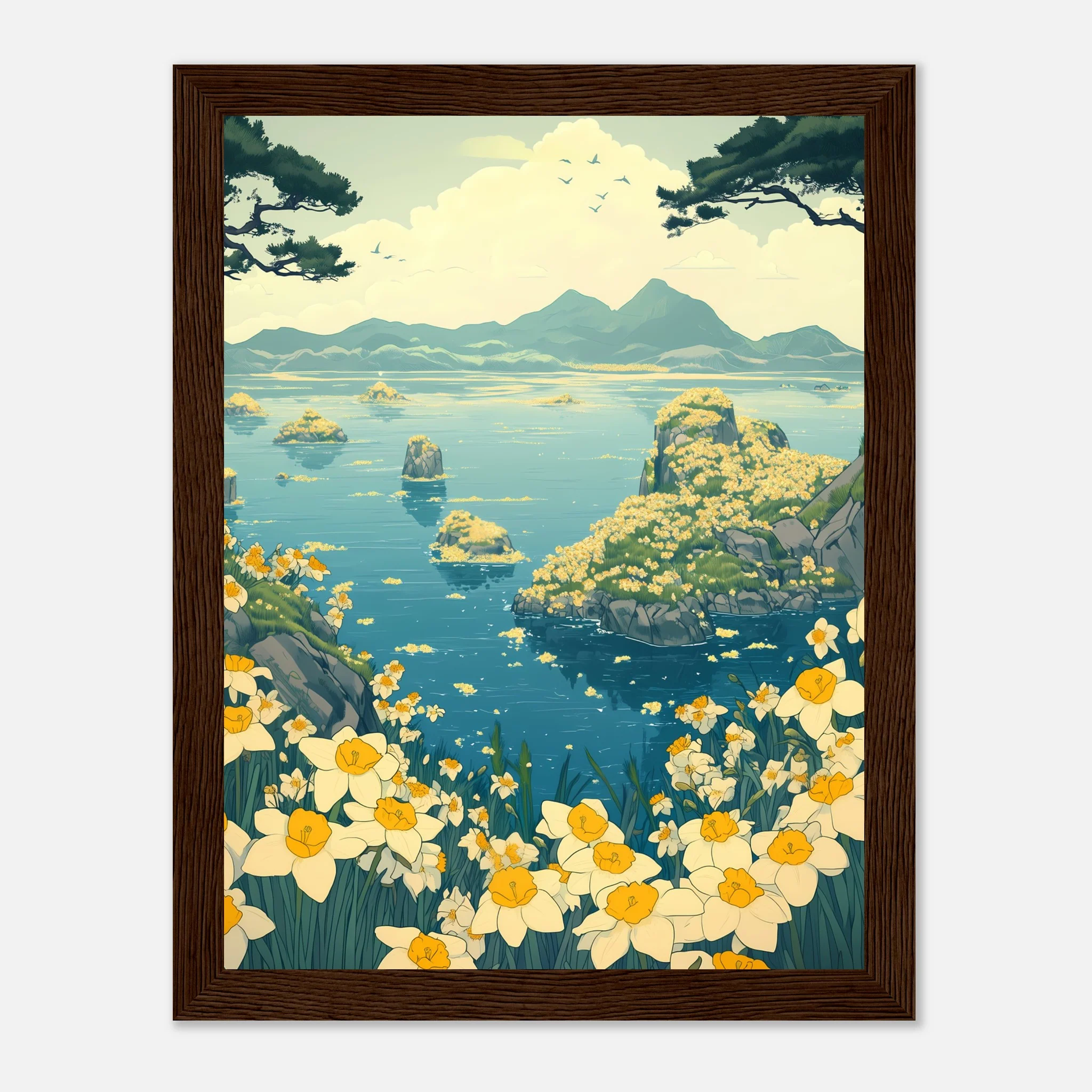 Japanese Spring Blossoms – Poster - Image 17