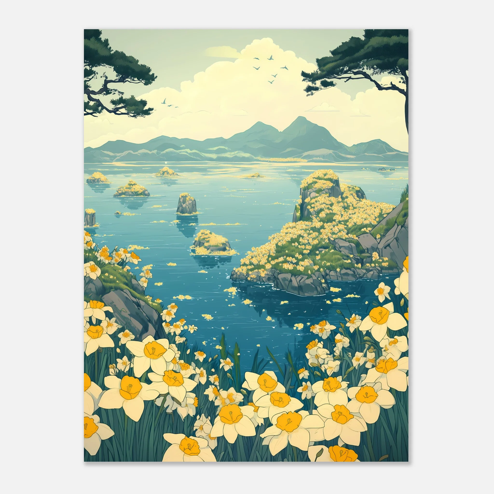 Japanese Spring Blossoms – Poster - Image 23