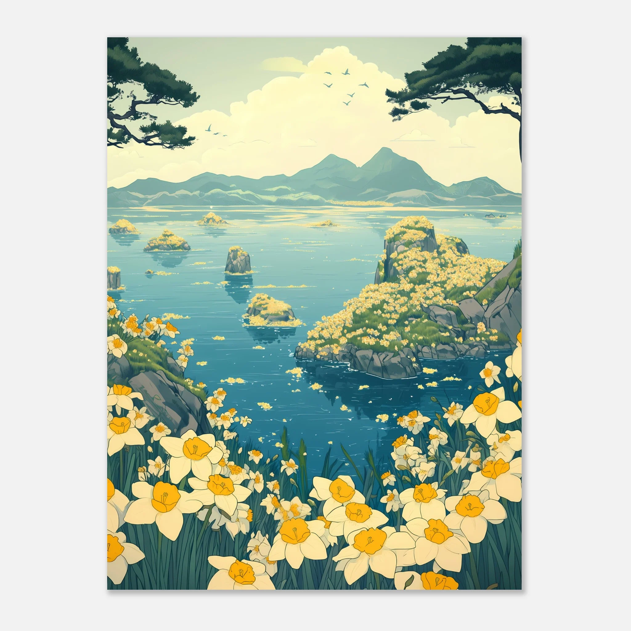 Japanese Spring Blossoms – Poster - Image 25