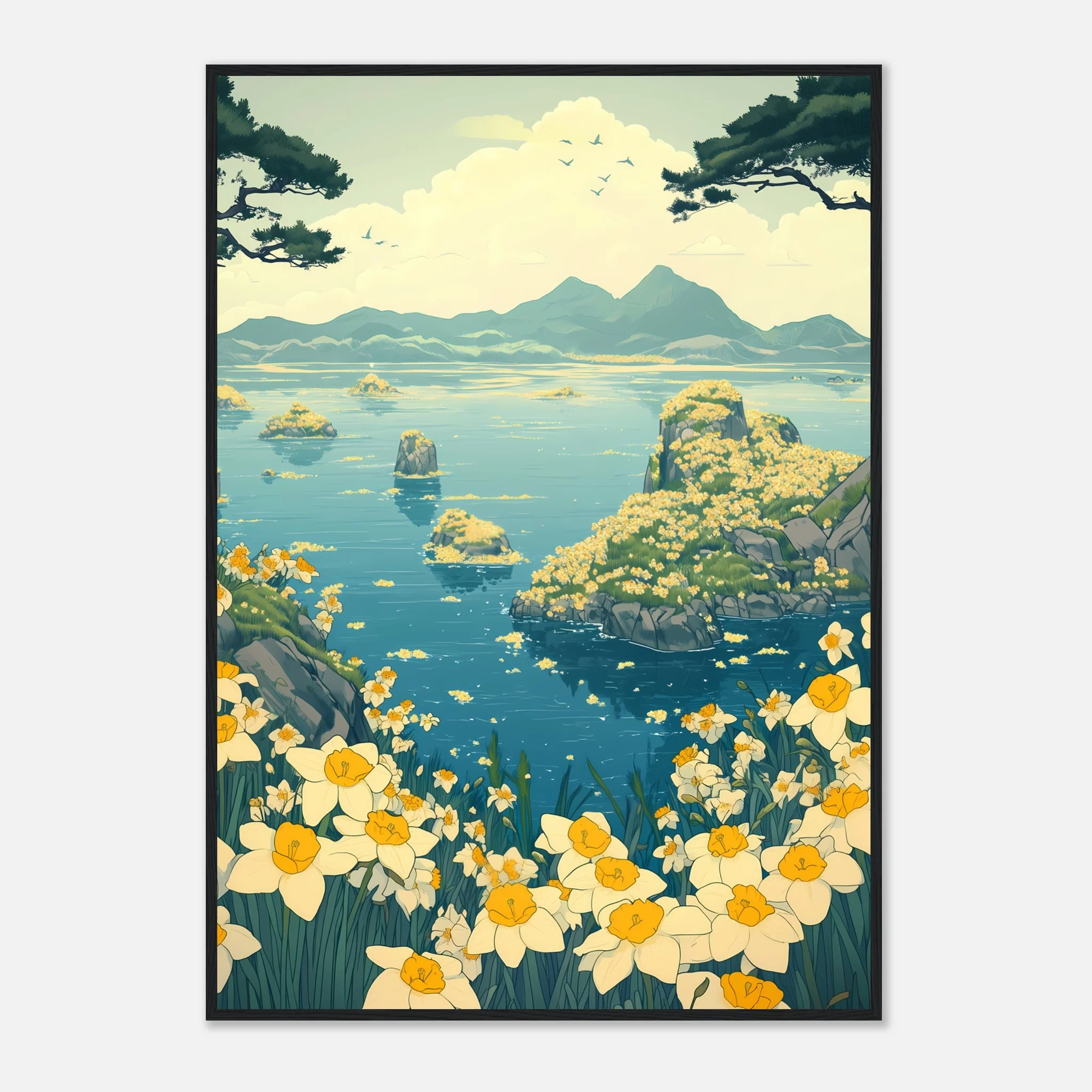 Japanese Spring Blossoms – Poster - Image 29