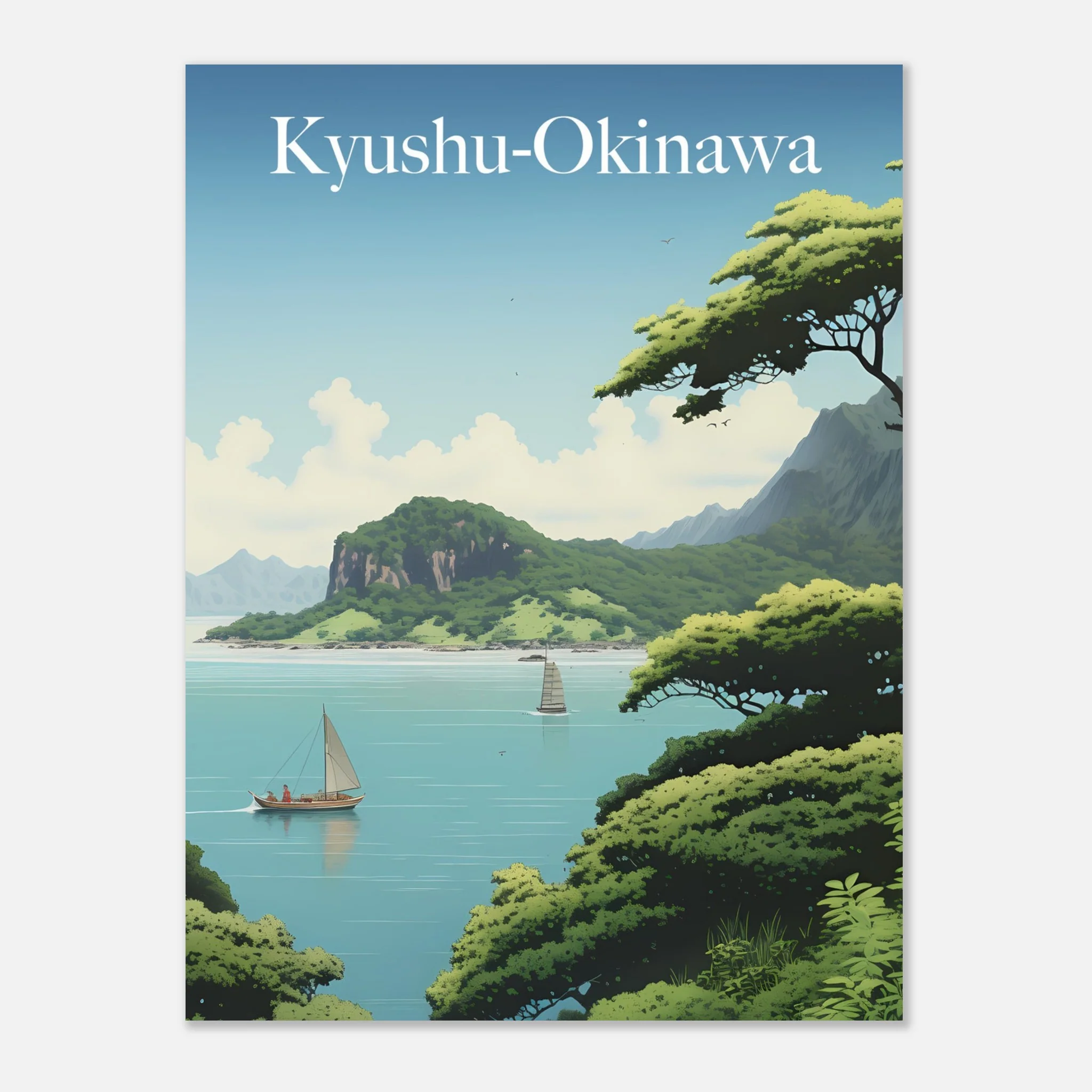 Kyushu-Okinawa Region Japan - Poster - Image 10