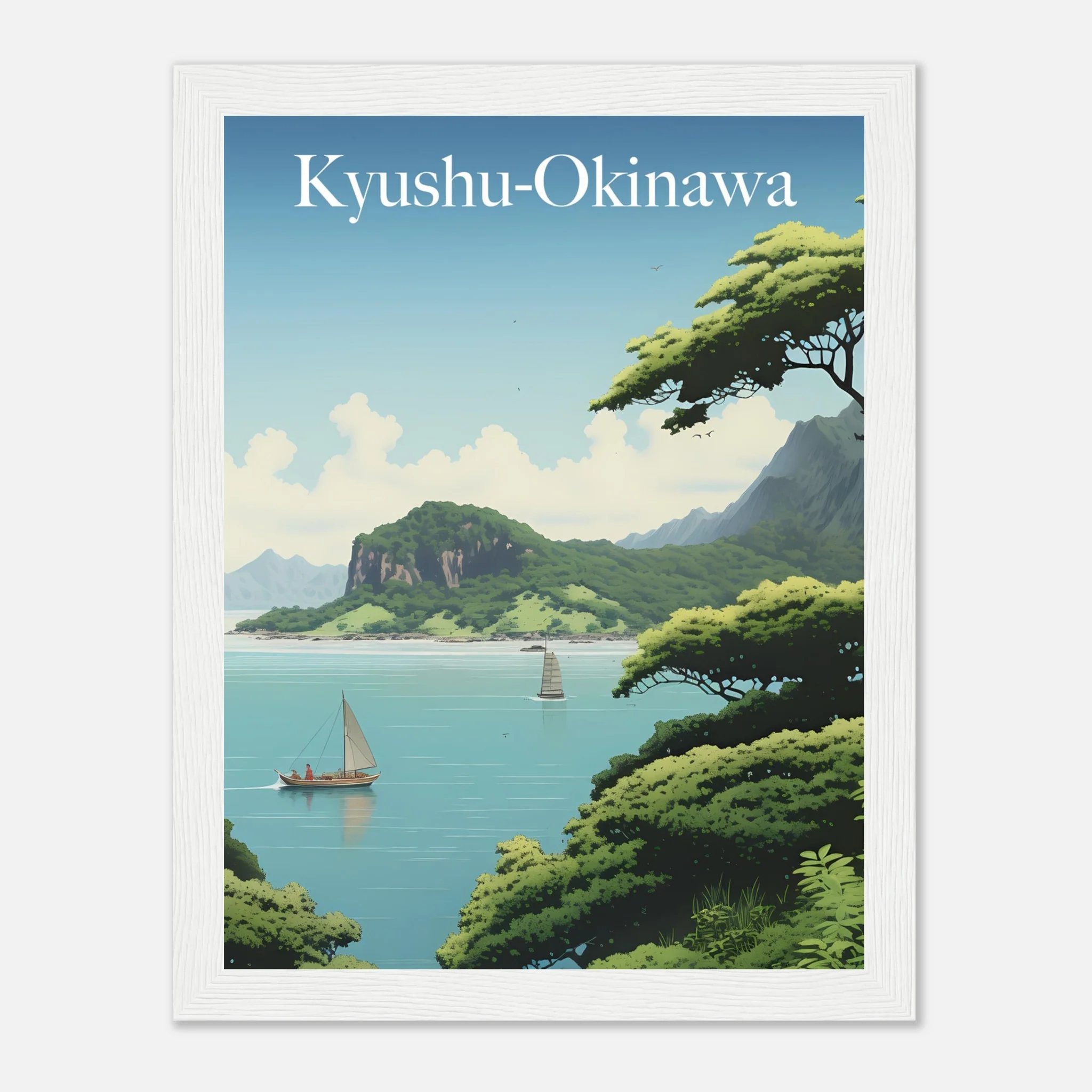 Kyushu-Okinawa Region Japan - Poster - Image 19