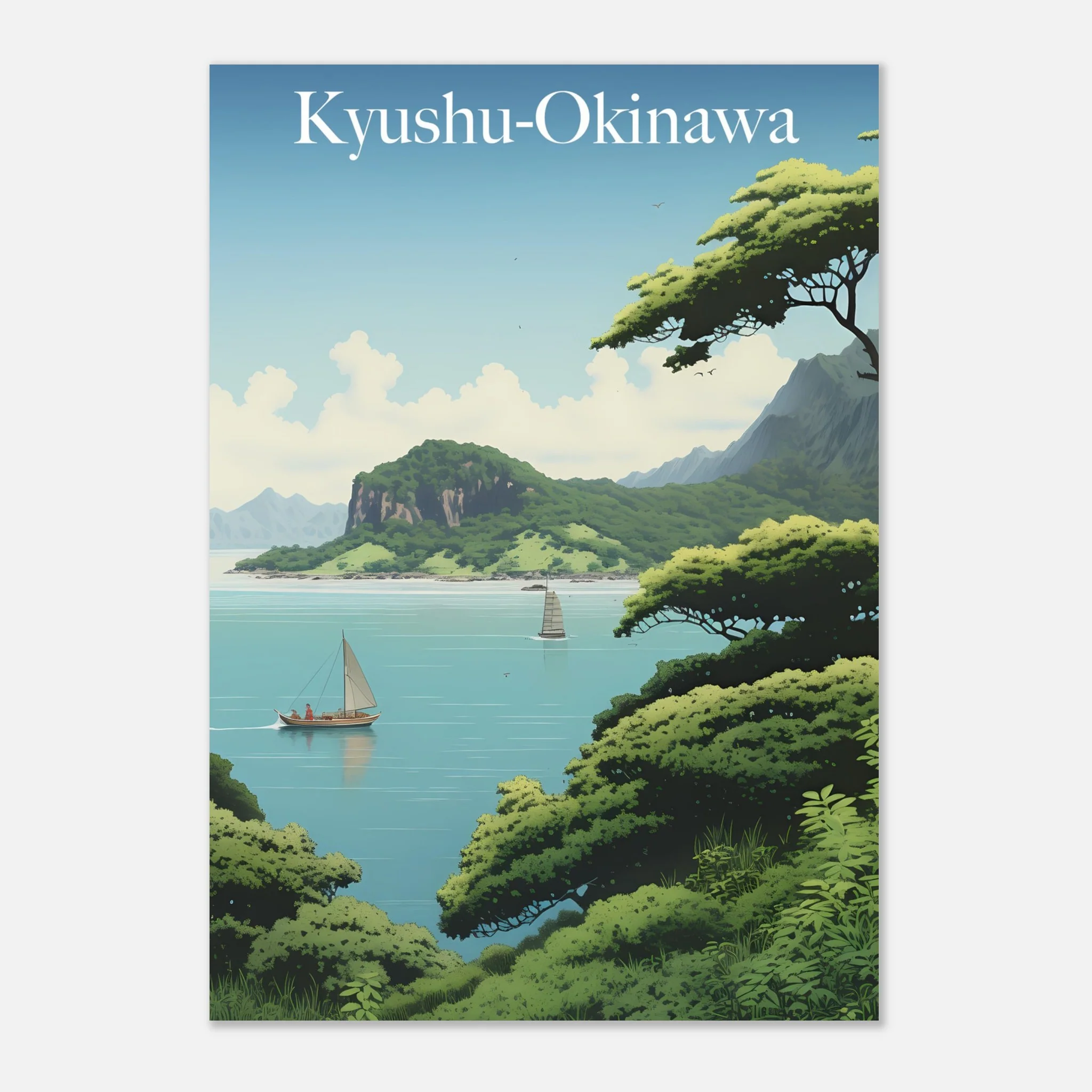 Kyushu-Okinawa Region Japan - Poster - Image 9