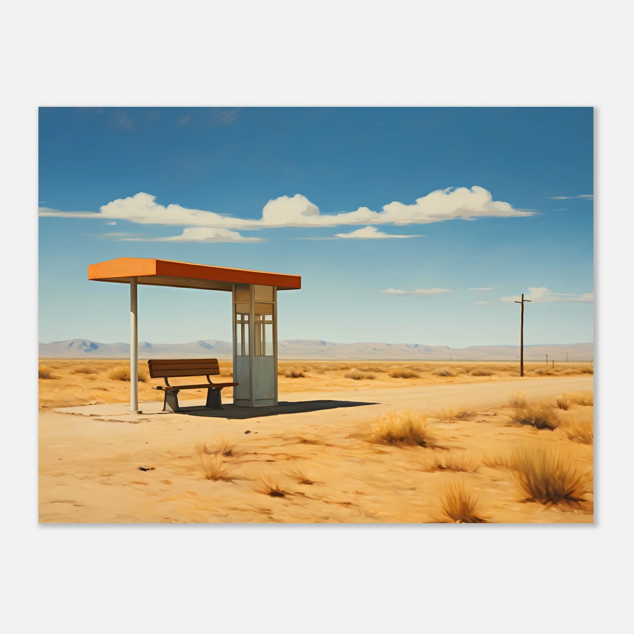 Lone Busstop - Poster - Image 10