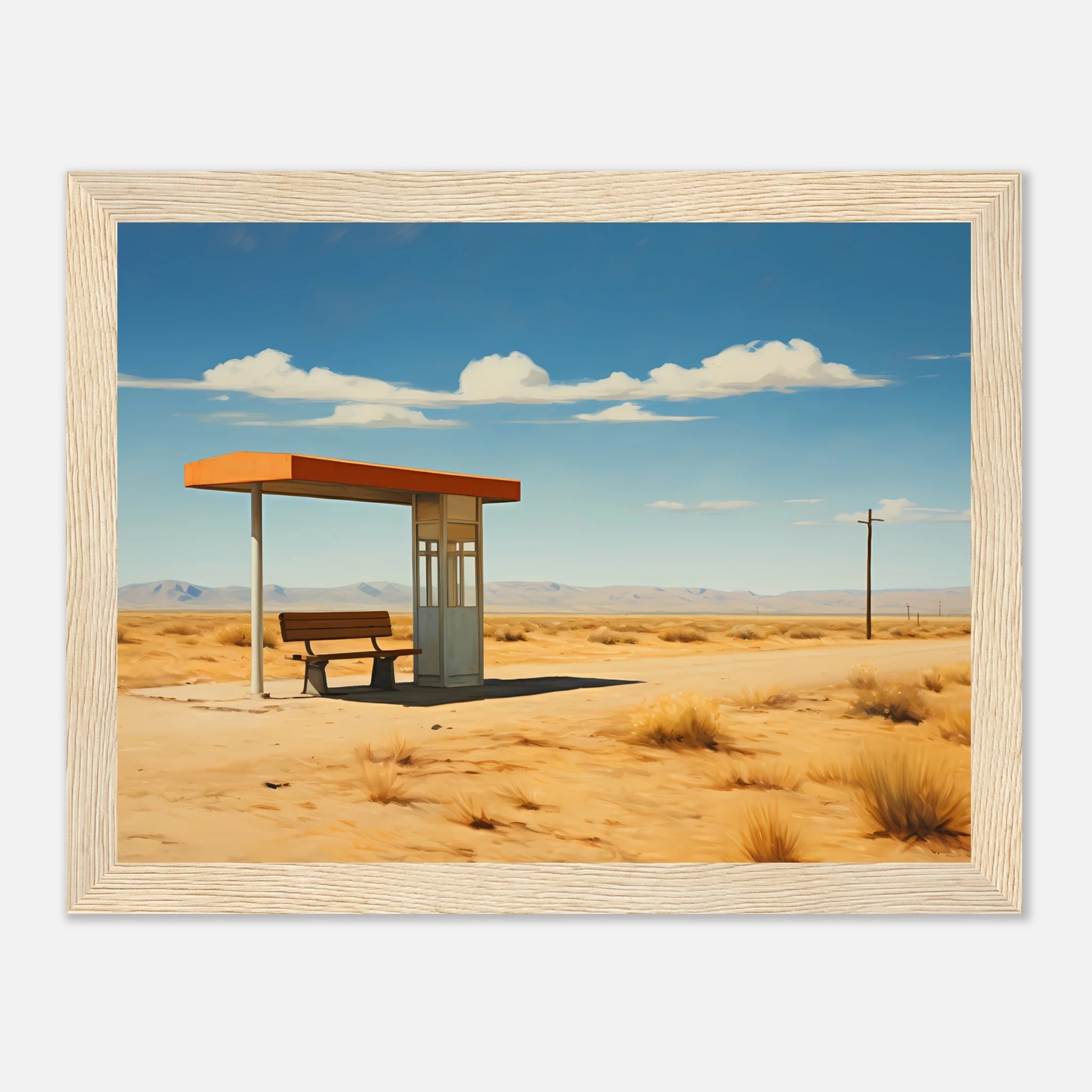 Lone Busstop - Poster - Image 13