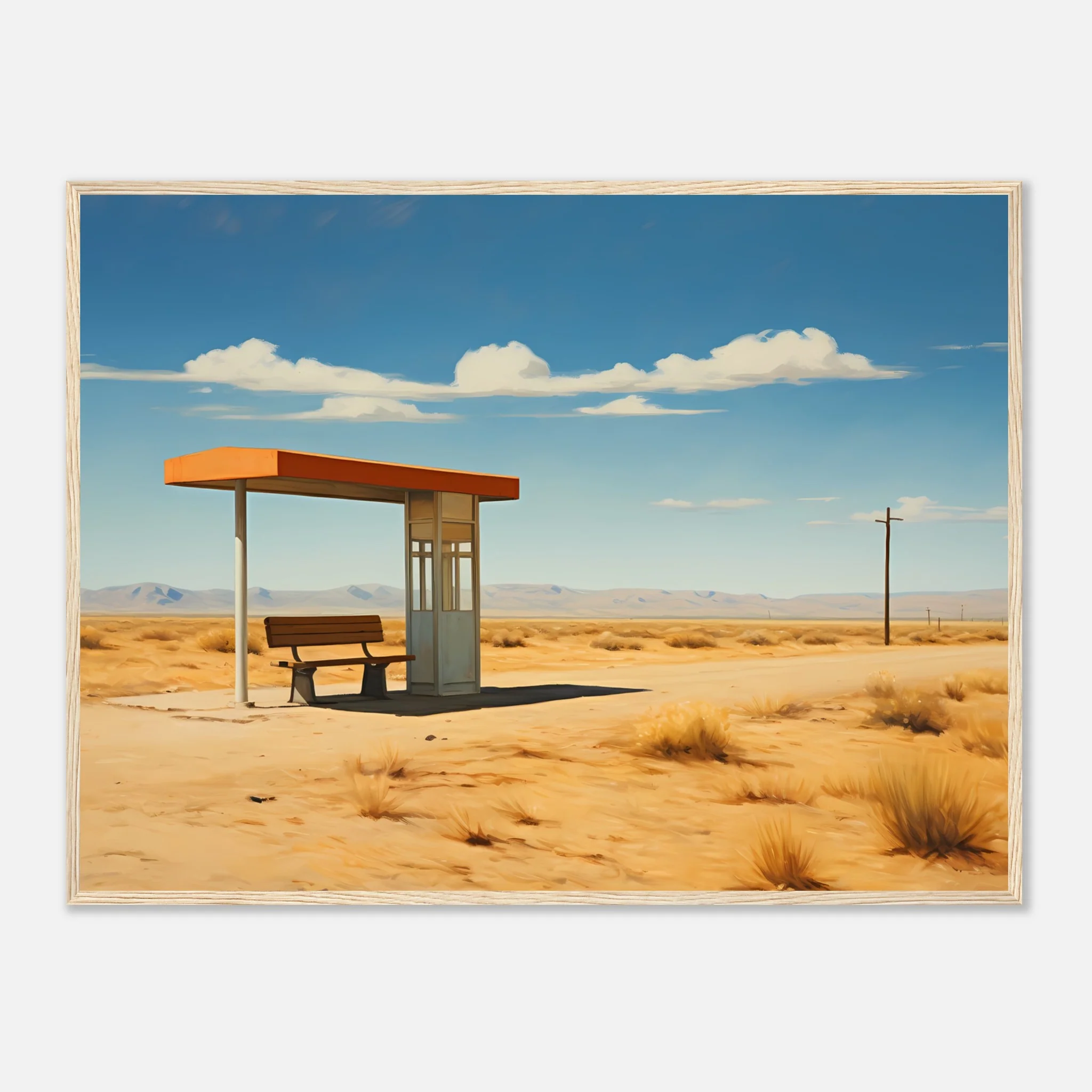 Lone Busstop - Poster - Image 23