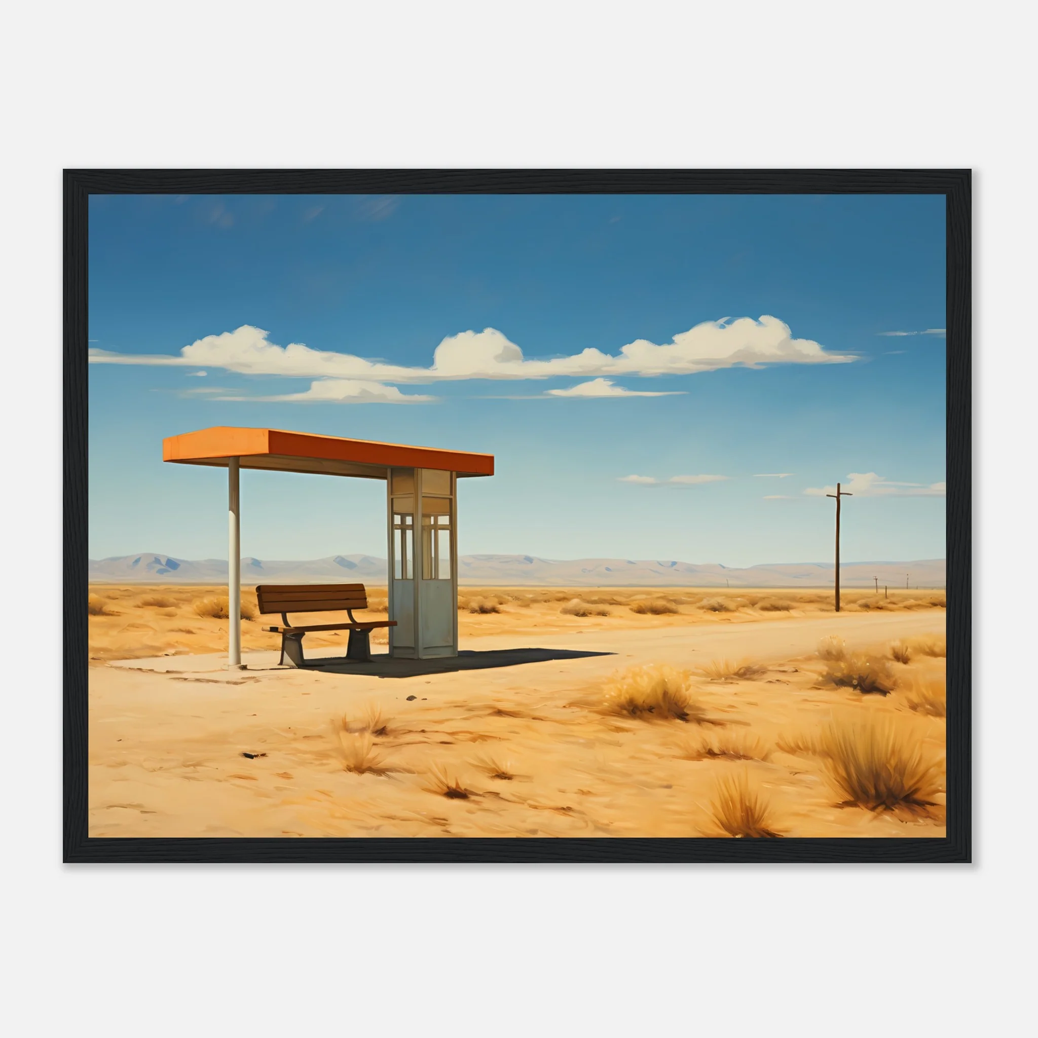 Lone Busstop - Poster - Image 24