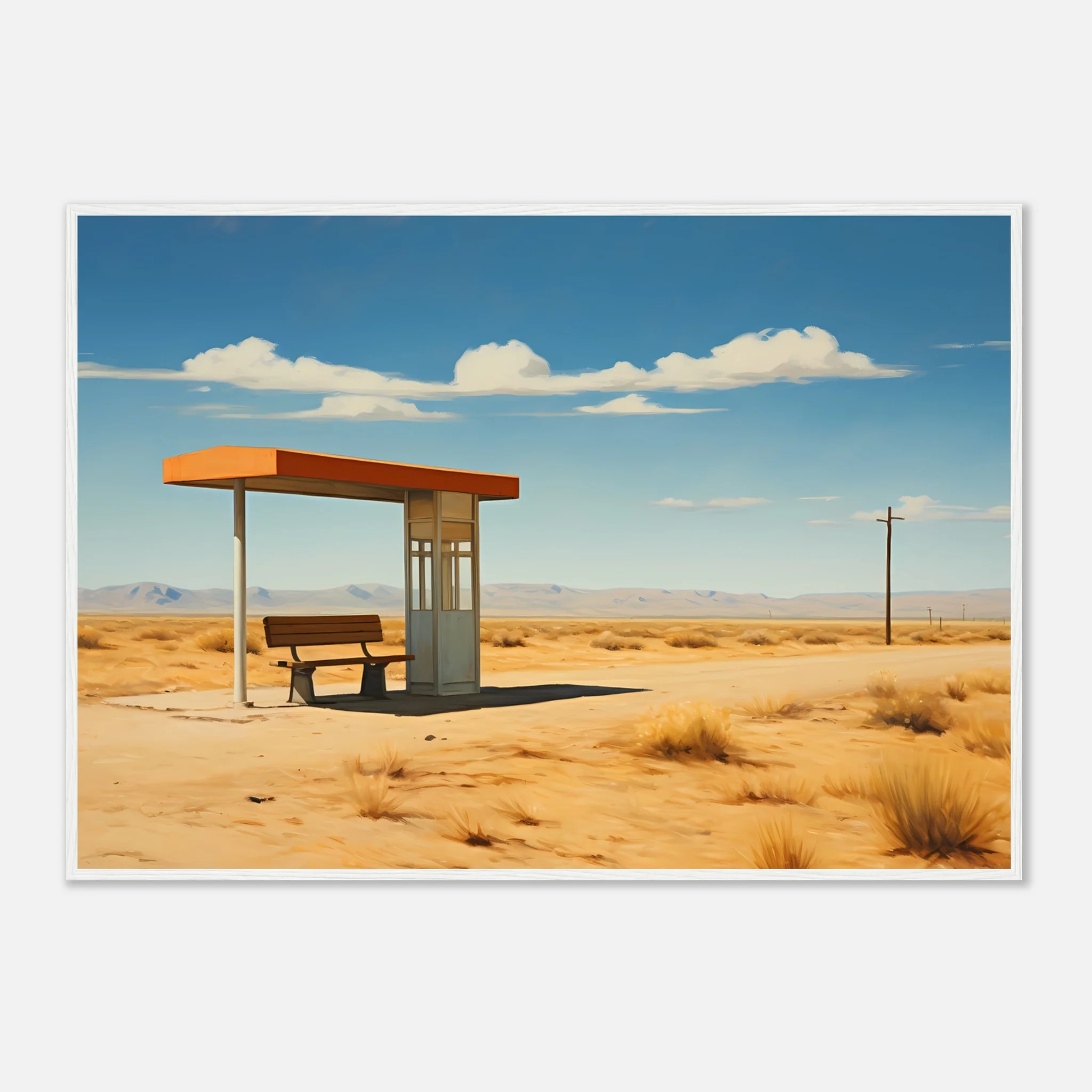 Lone Busstop - Poster - Image 28