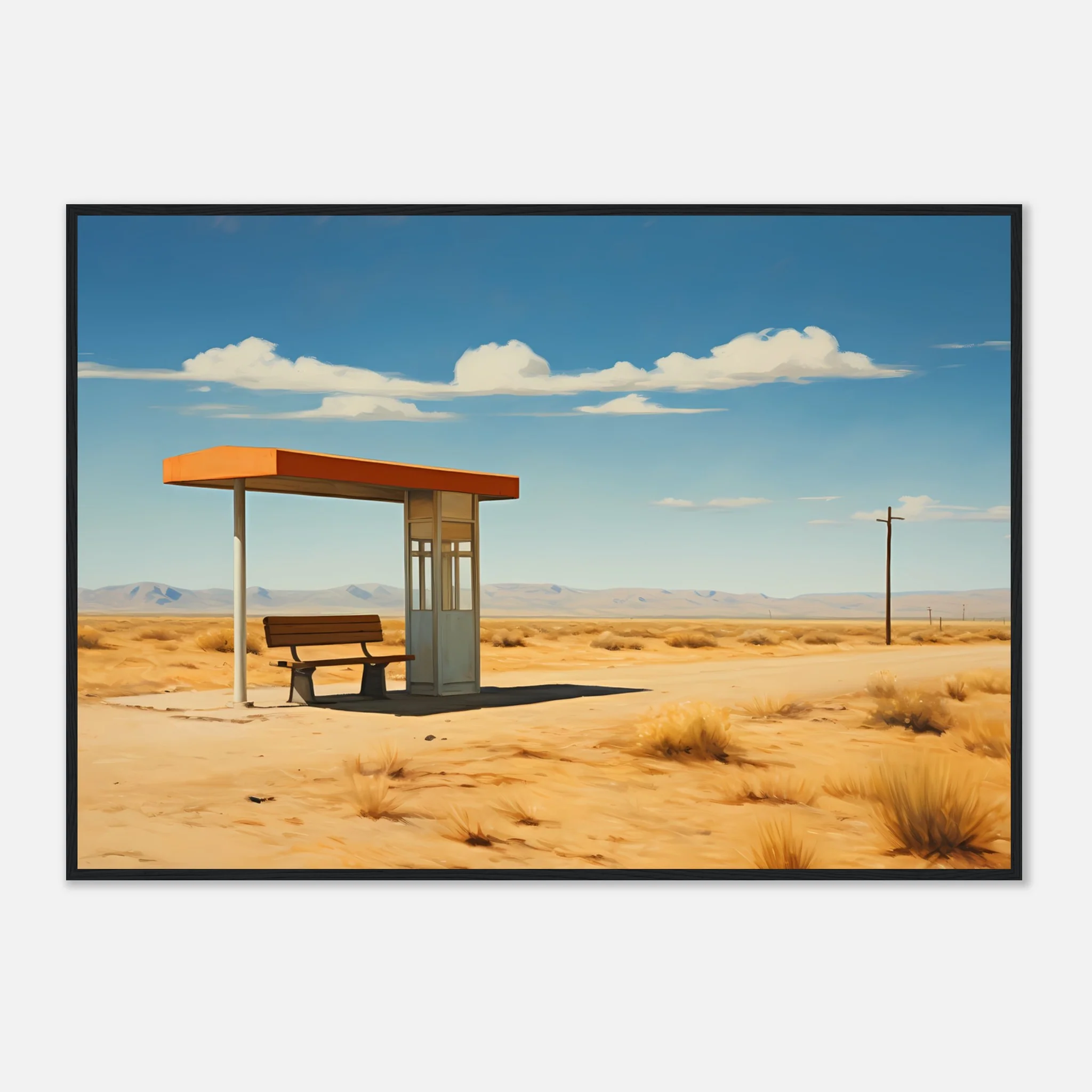 Lone Busstop - Poster - Image 29