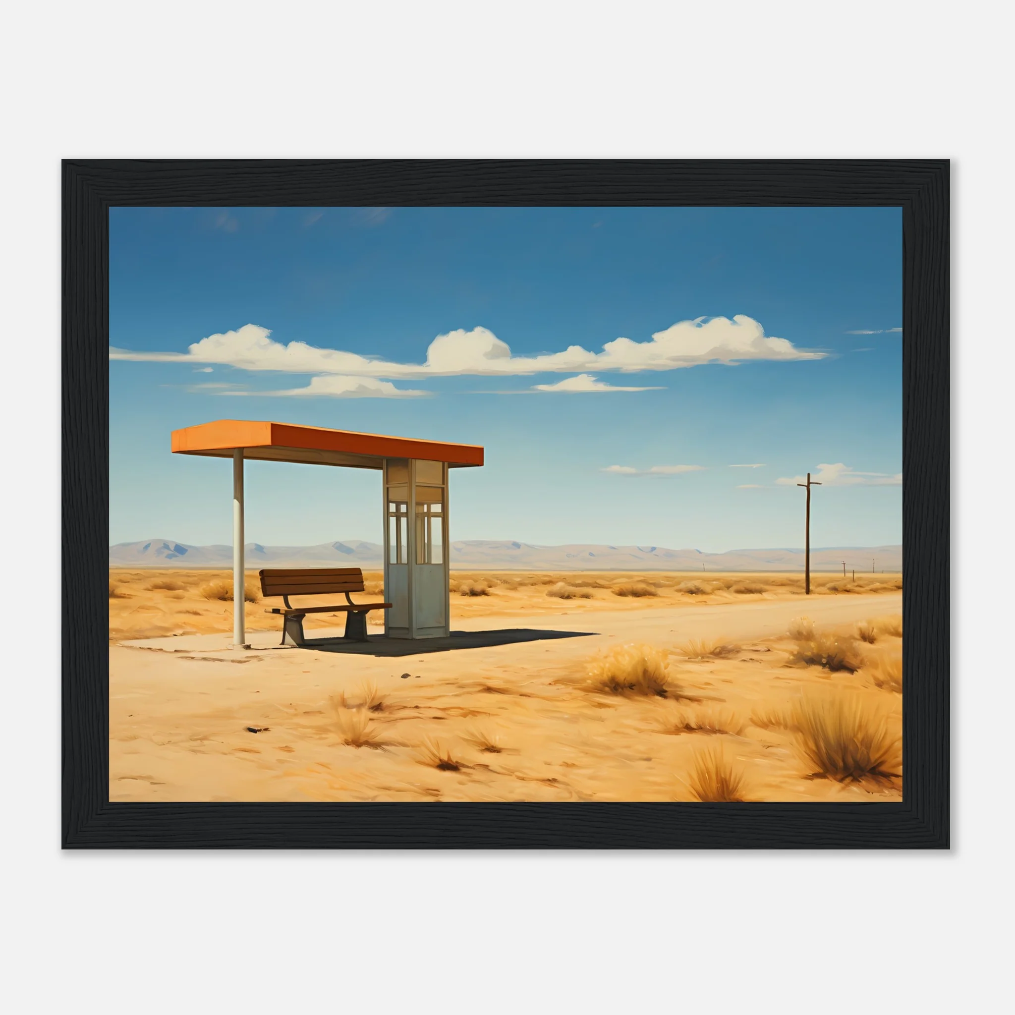 Lone Busstop - Poster - Image 30