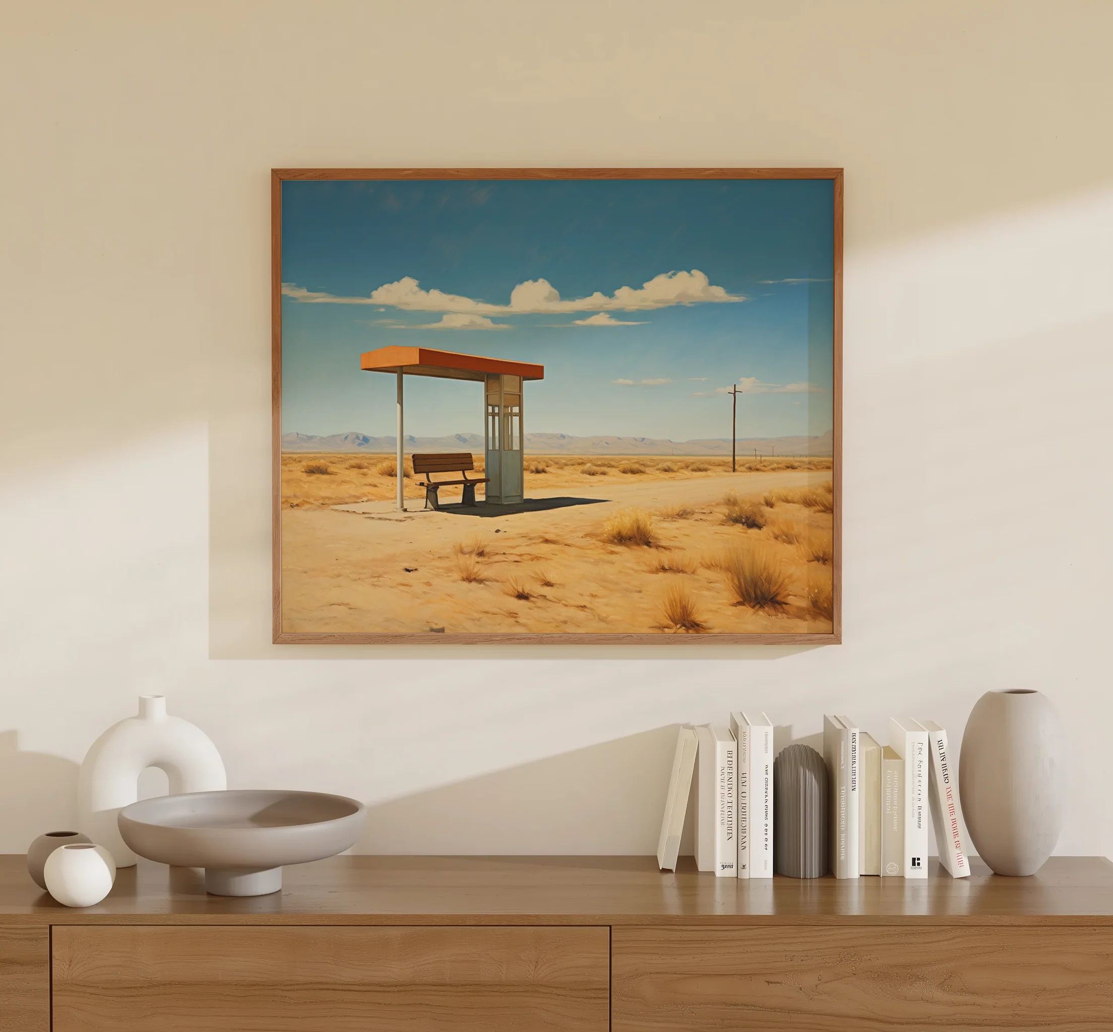 Lone Busstop - Poster - Image 4