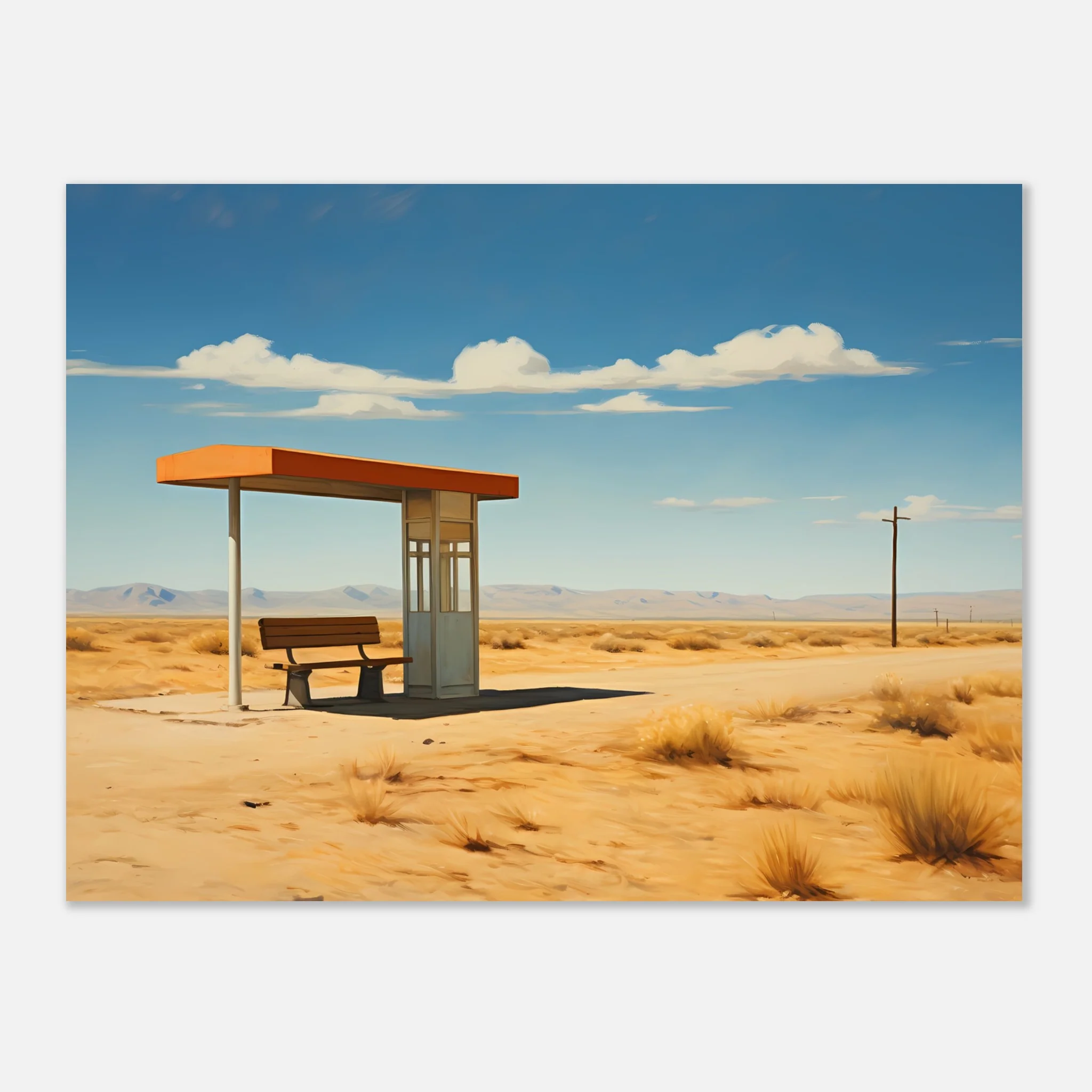 Lone Busstop - Poster - Image 7