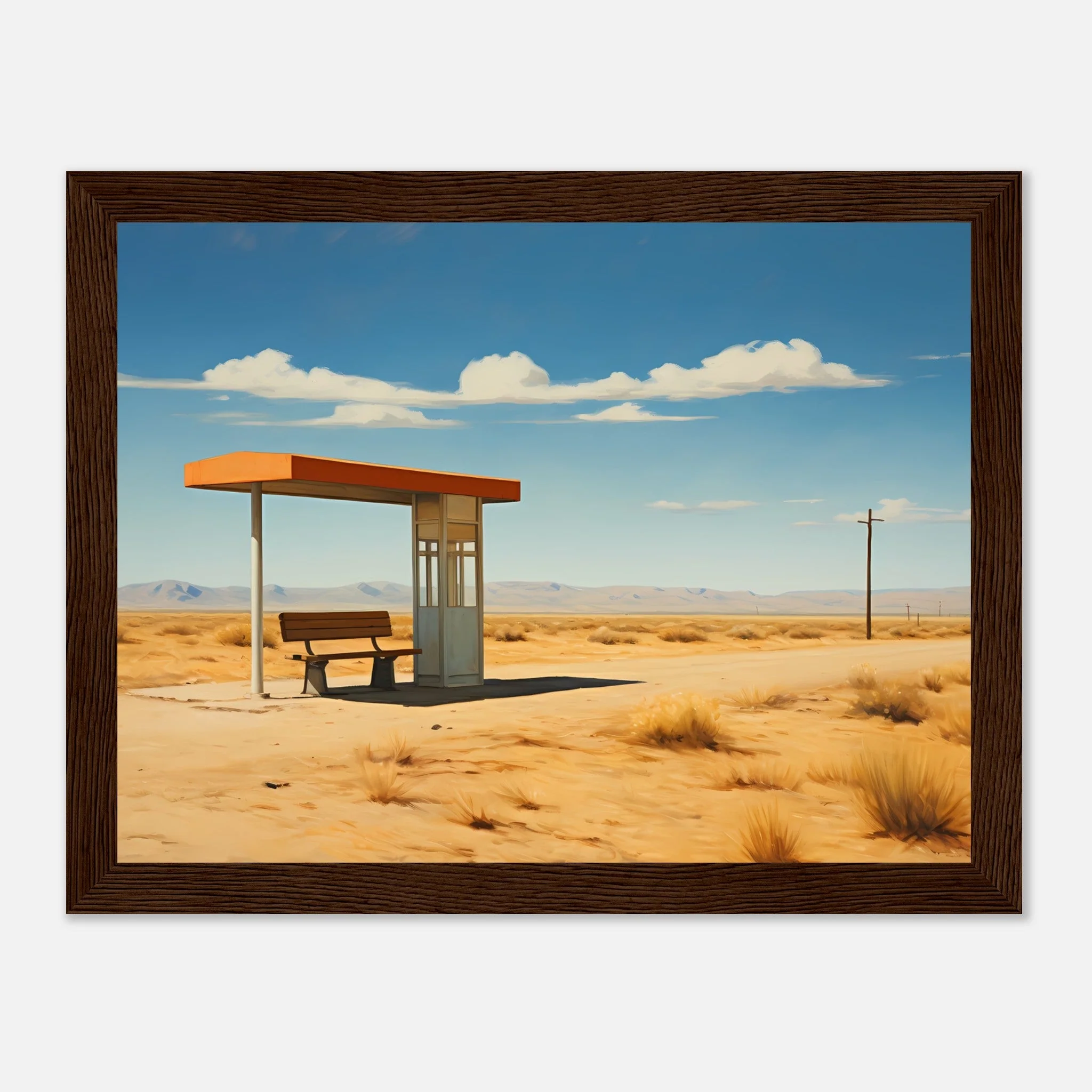 Lone Busstop - Poster - Image 8