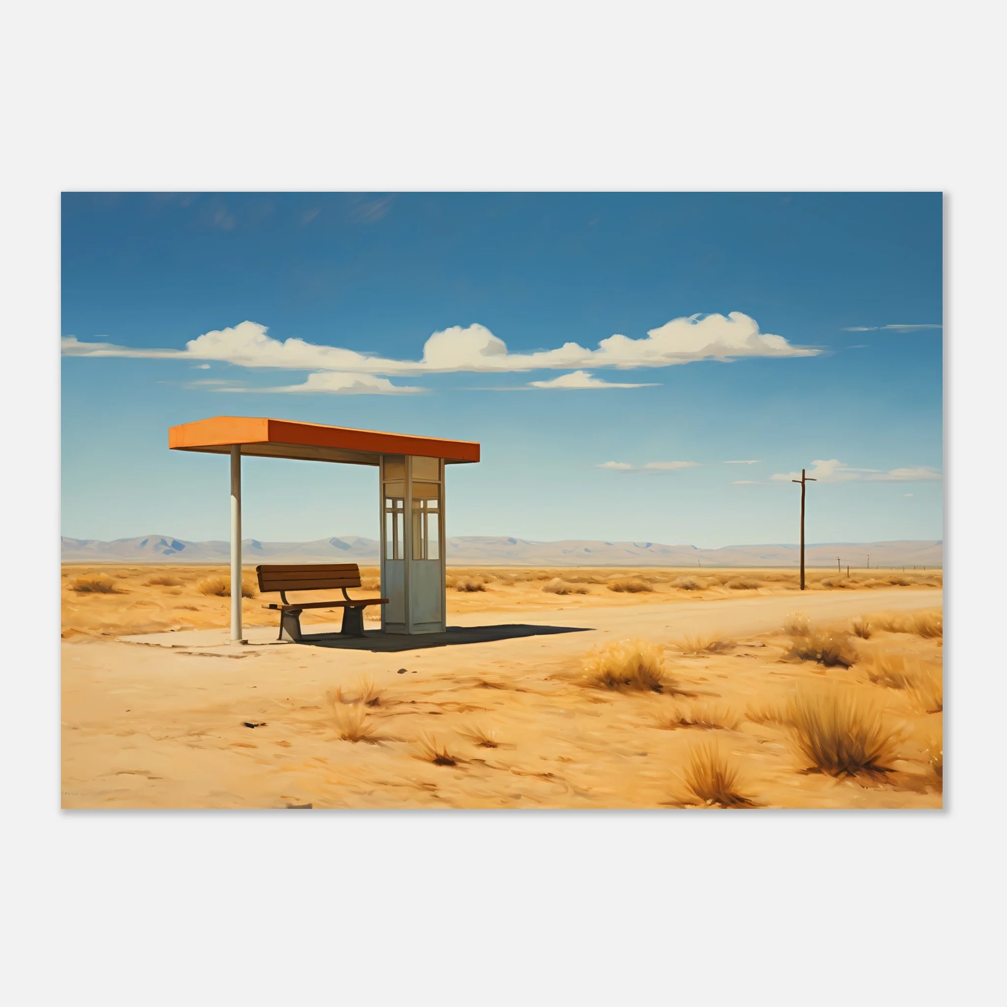 Lone Busstop - Poster - Image 9