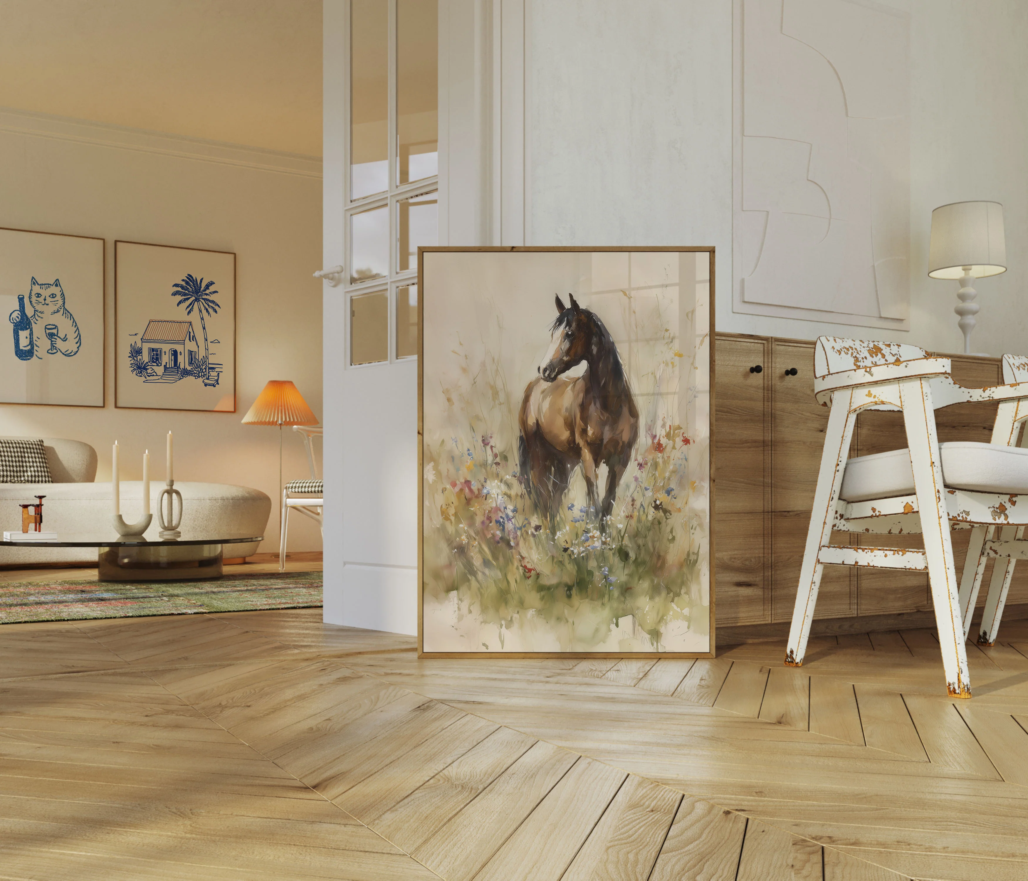 Meadow Spirit Horse Poster - Image 5